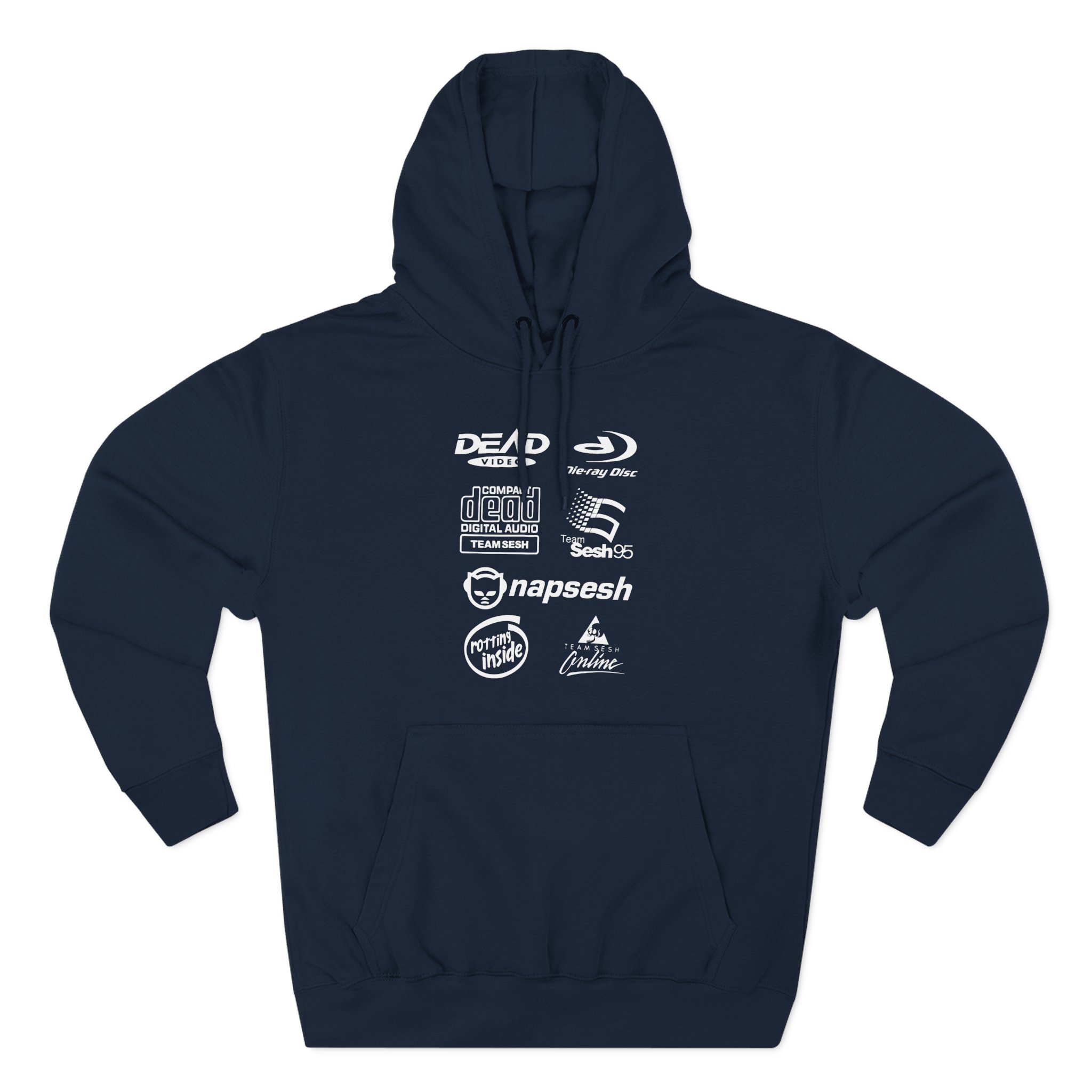 Team Sesh Three-Panel Fleece Hoodie