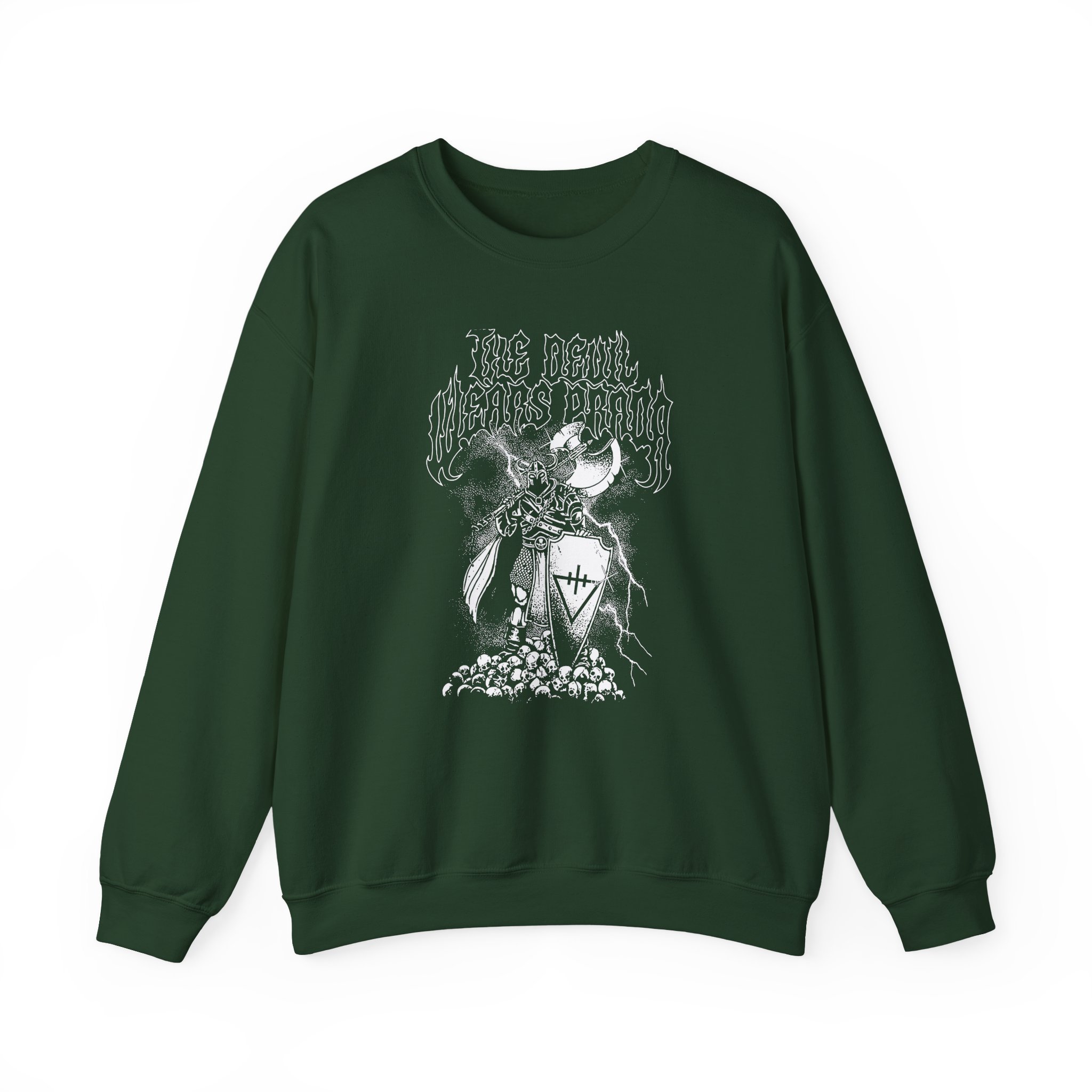 Teddy Swims the Devil Wears Prada Warrior Unisex Heavy Blend Crewneck Sweatshirt