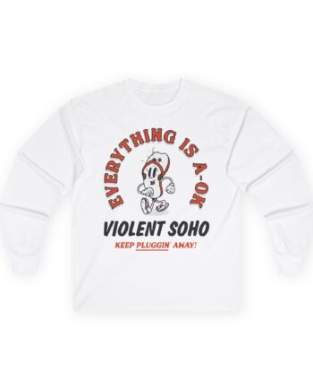 Violent Soho Keep on Pluggin Unisex Ultra Cotton Long Sleeve Tee