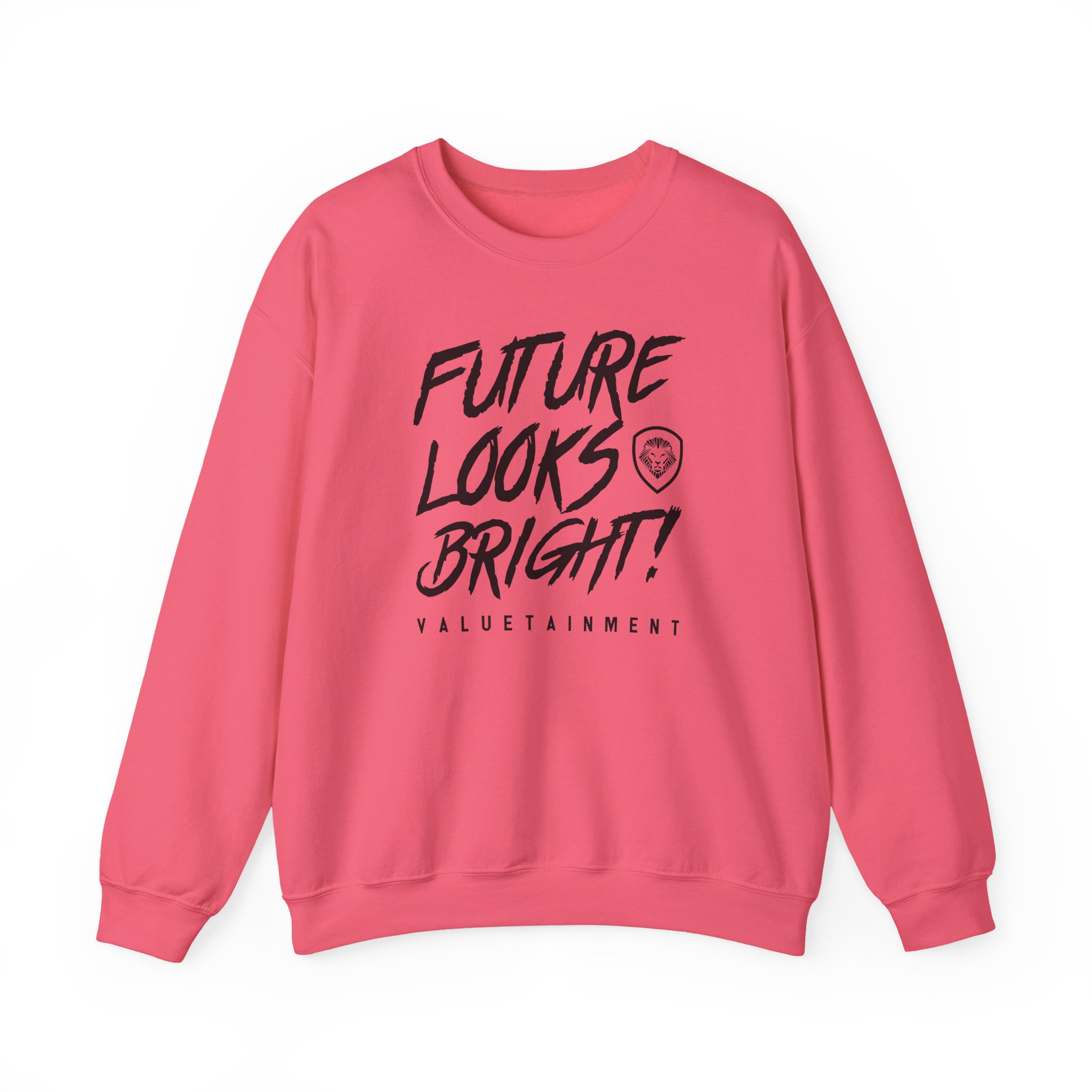 Valuetainment Future Looks Bright Unisex Heavy Blendâ„¢ Crewneck Sweatshirt