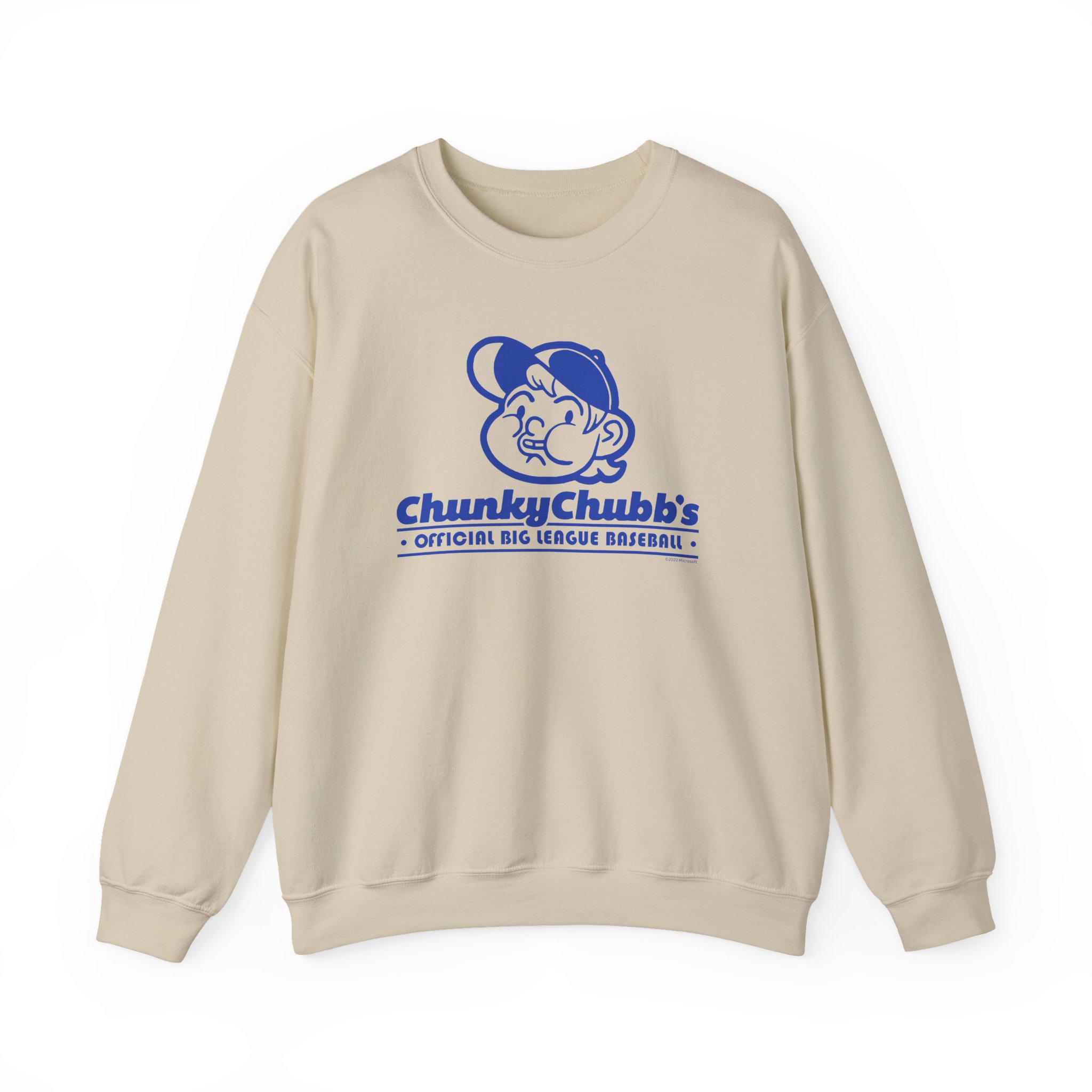 Grounded Chunky Chubb's Baseball Unisex Heavy Blendâ„¢ Crewneck Sweatshirt
