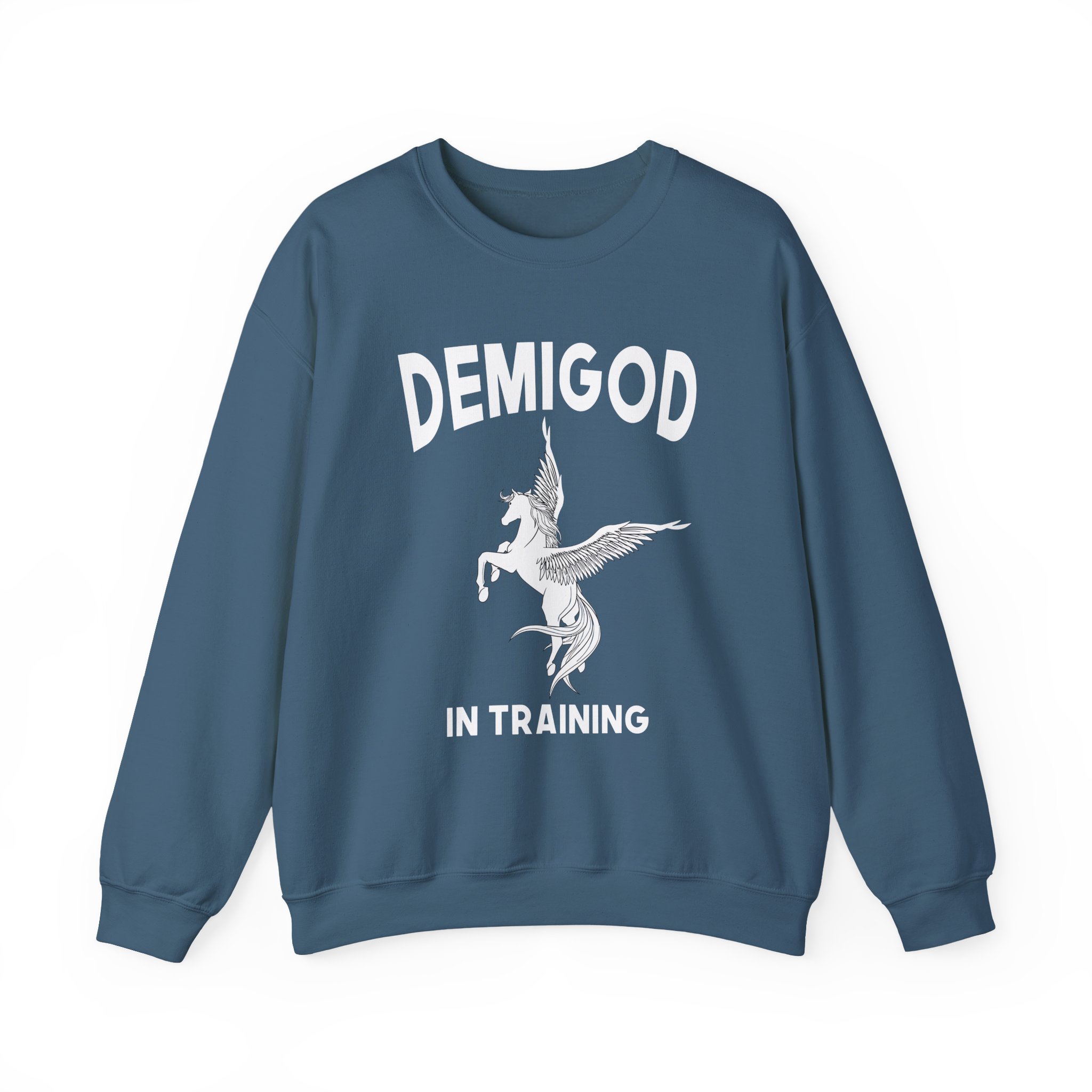 Percy Jackson Demigod in Training Unisex Heavy Blendâ„¢ Crewneck Sweatshirt