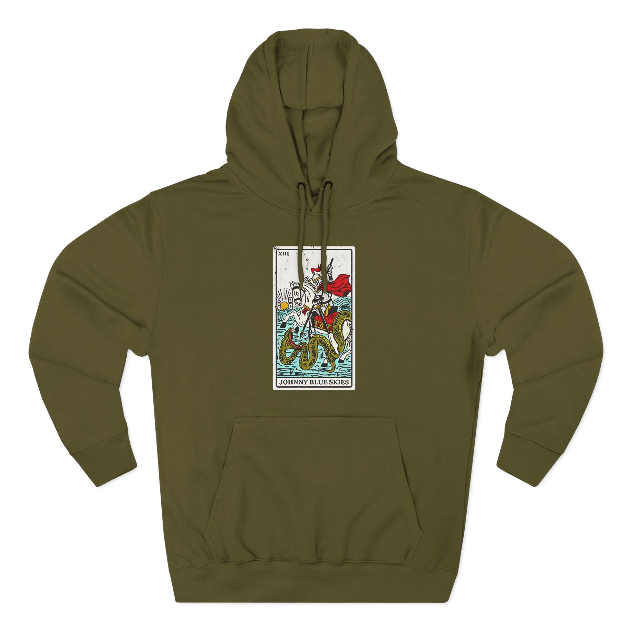 Sturgill Simpson Death Card Three-Panel Fleece Hoodie