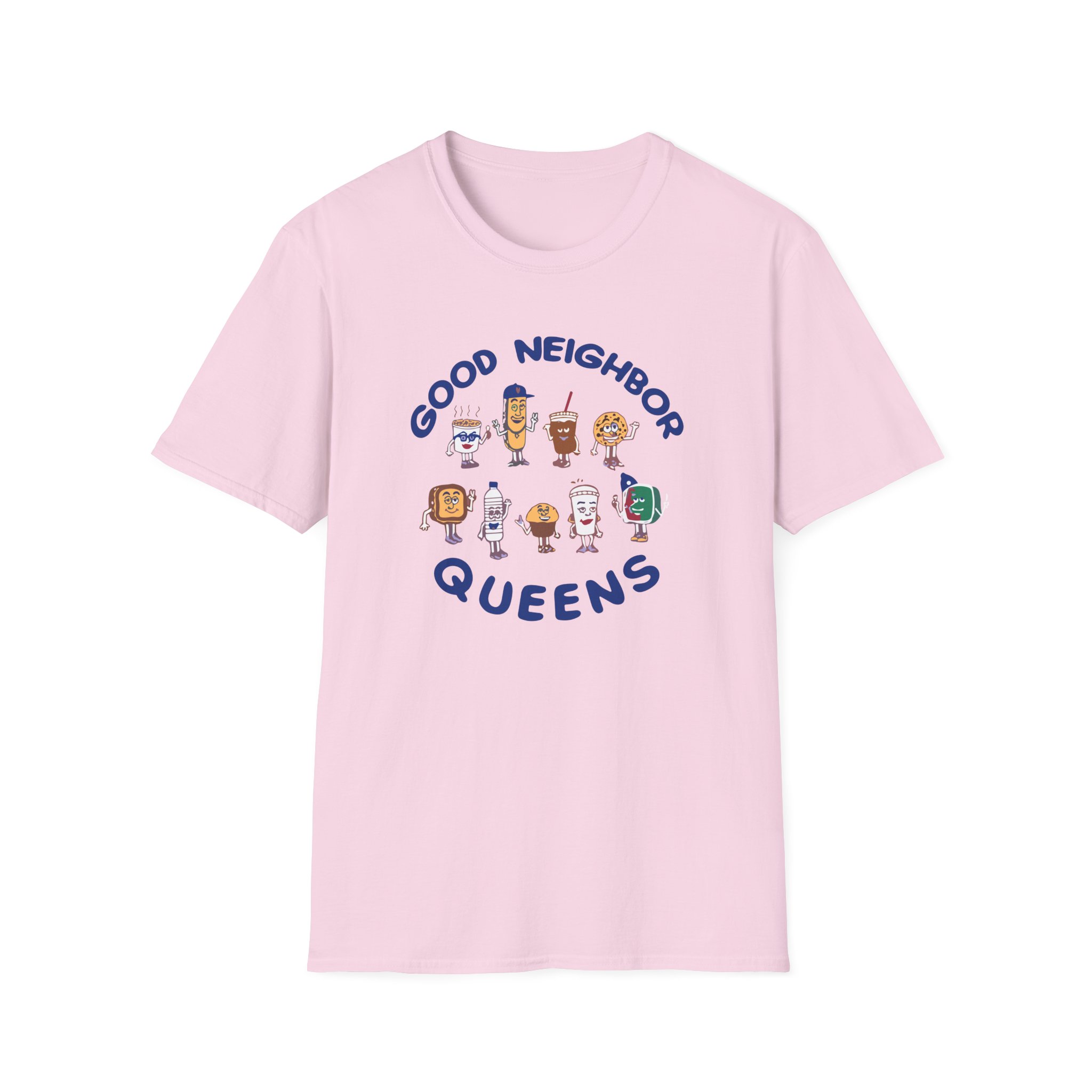 Good Neighbours Queens LS Unisex Softstyle T-Shirt