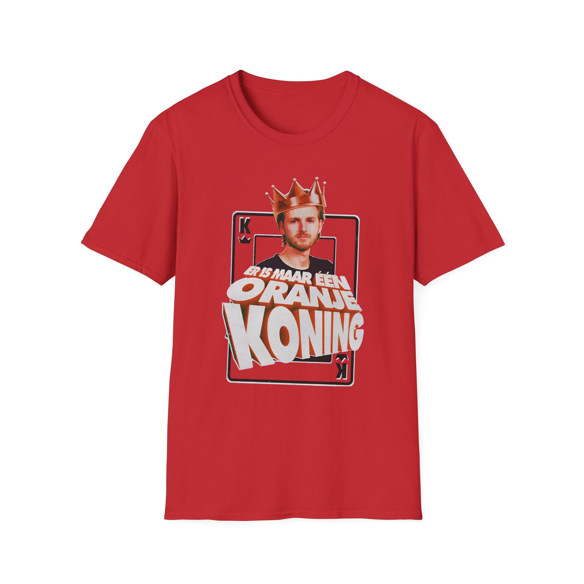 Bankzitters Koningsdag Unisex Softstyle T-Shirt