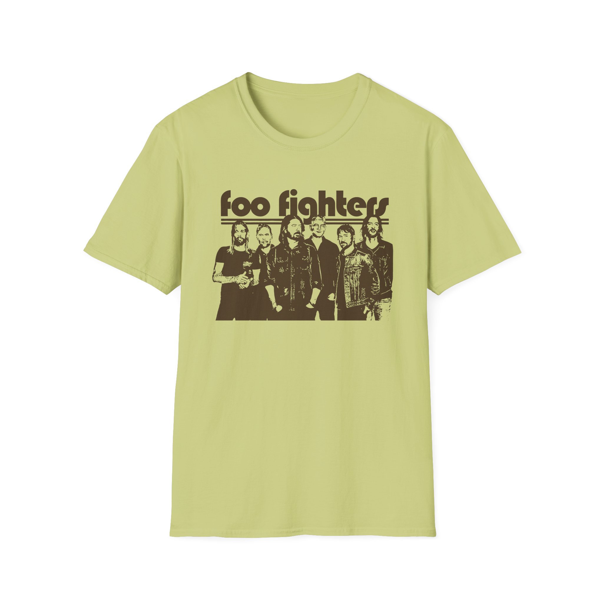 Foo Fighters Retro Vibes Unisex Softstyle T-Shirt
