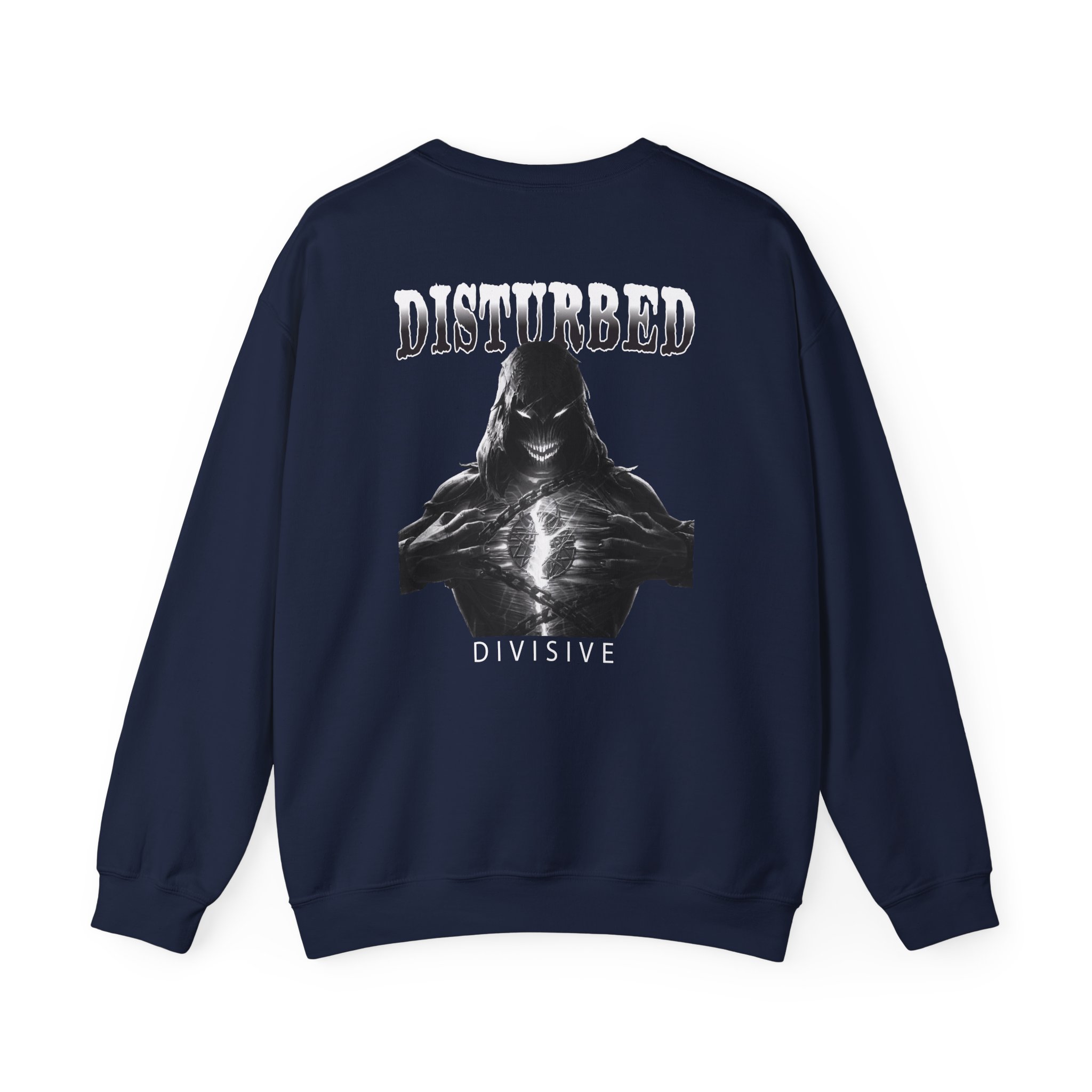 Disturbed Divisive Unisex Heavy Blendâ„¢ Crewneck Sweatshirt