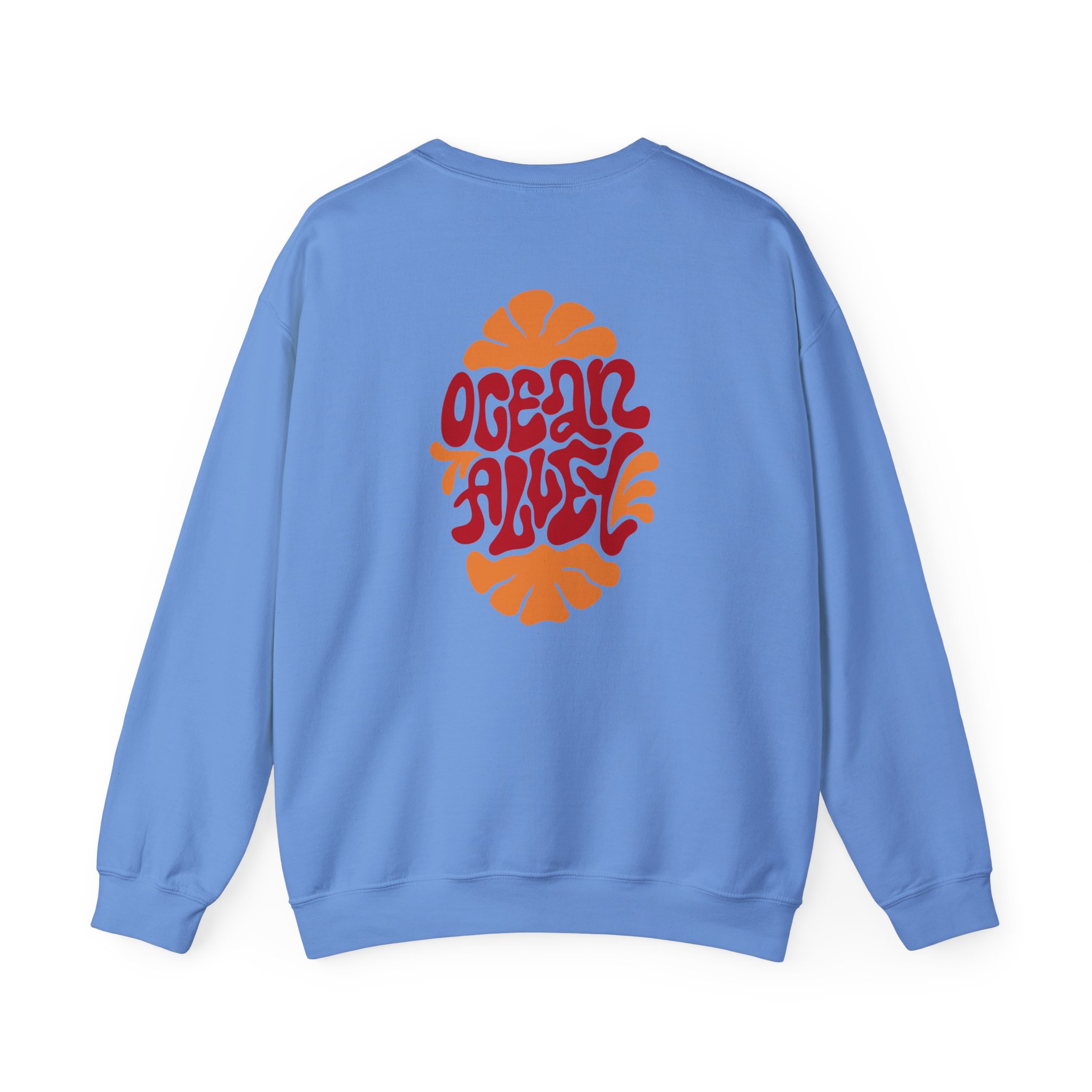 Ocean Alley Cracked Egg Unisex Heavy Blendâ„¢ Crewneck Sweatshirt