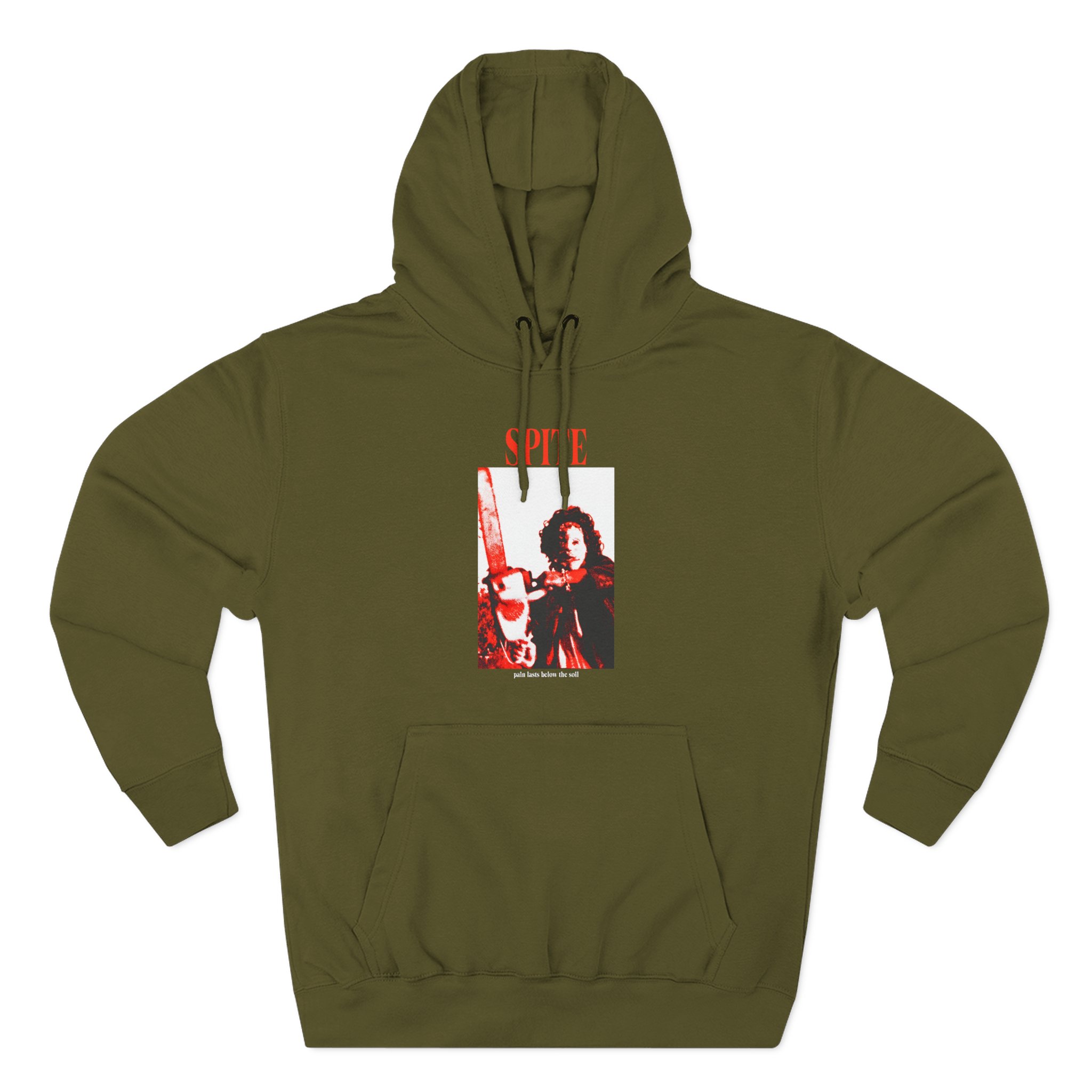 Spite Pain Lasts Three-Panel Fleece Hoodie