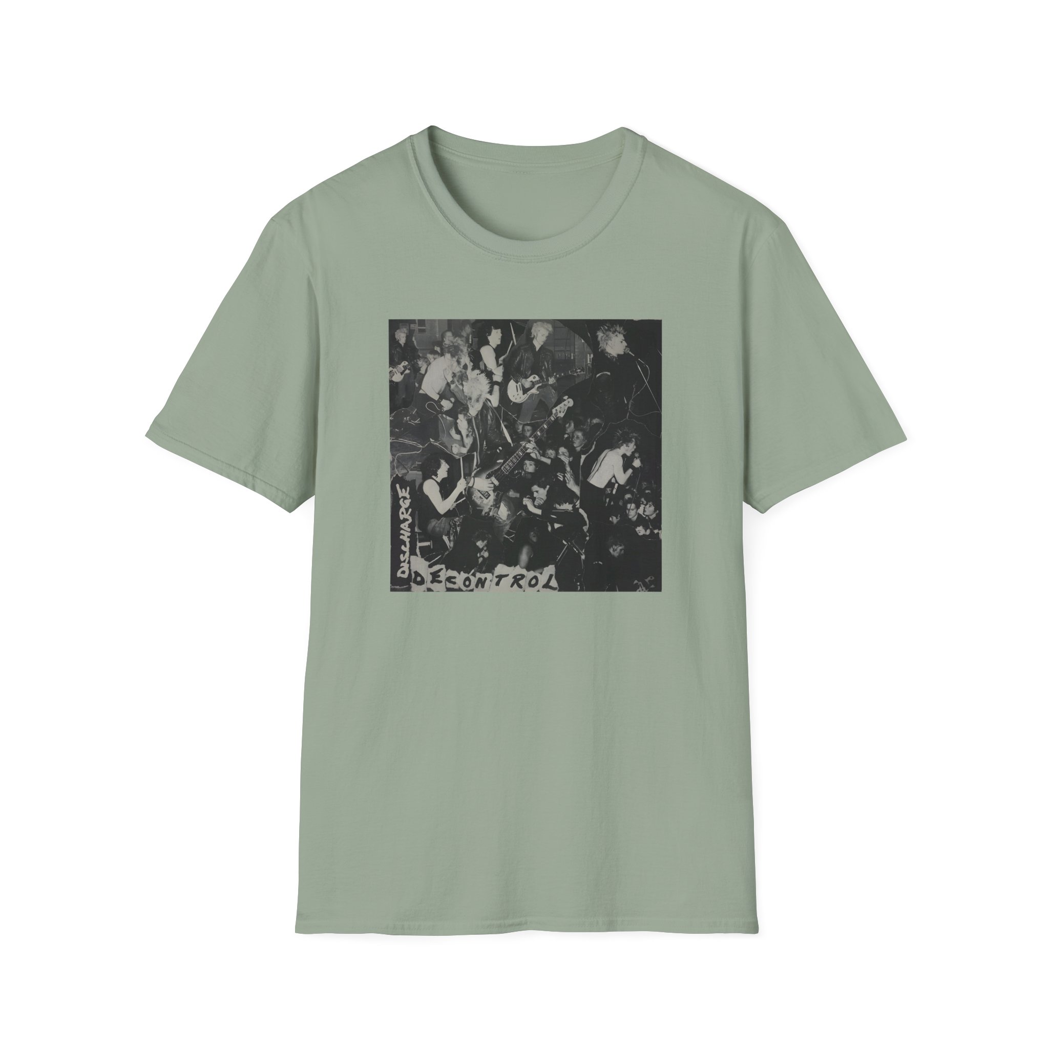 Discharge Decontrol Unisex Softstyle T-Shirt