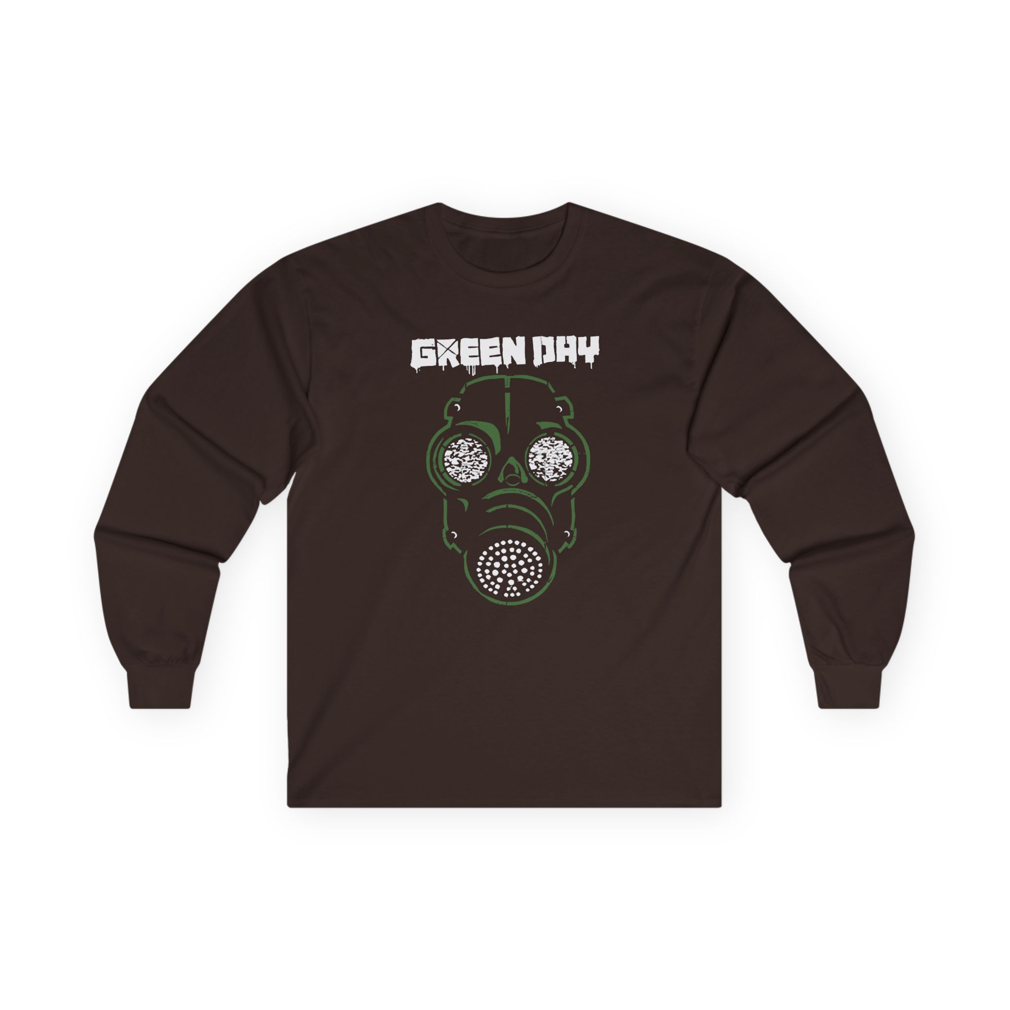 Green Day Gas Mask Long Unisex Ultra Cotton Long Sleeve Tee
