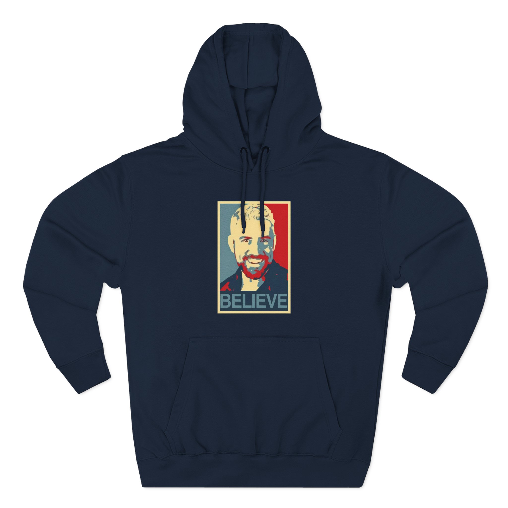 Joe Hendry Believe Three-Panel Fleece Hoodie
