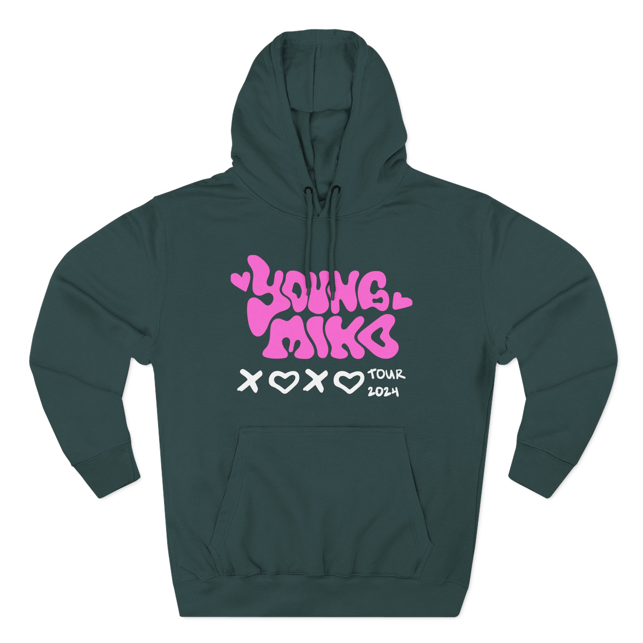 Young Miko Three-Panel Fleece Hoodie