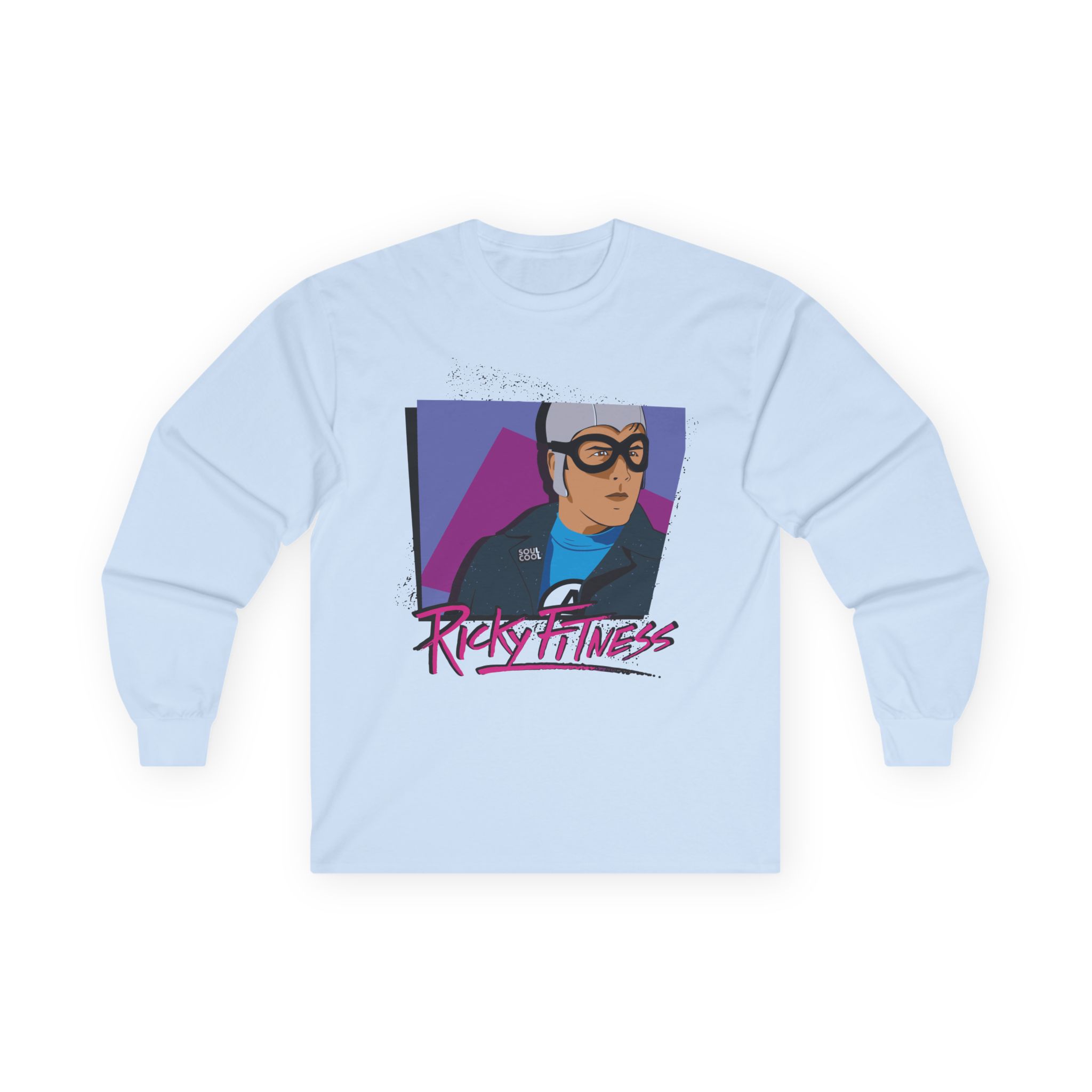 The Aquabats Ricky Fitness Soul Cool Unisex Ultra Cotton Long Sleeve Tee