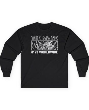 The Maine 8123 Wordwide Unisex Ultra Cotton Long Sleeve Tee