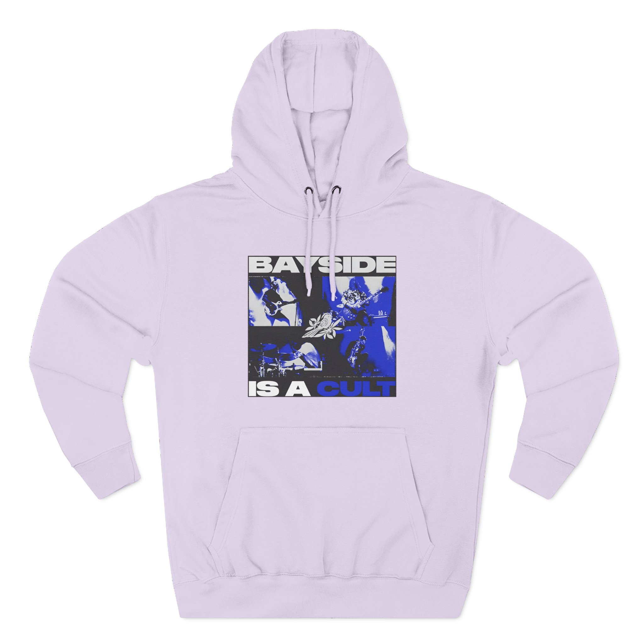 Bayside Long Live Three-Panel Fleece Hoodie