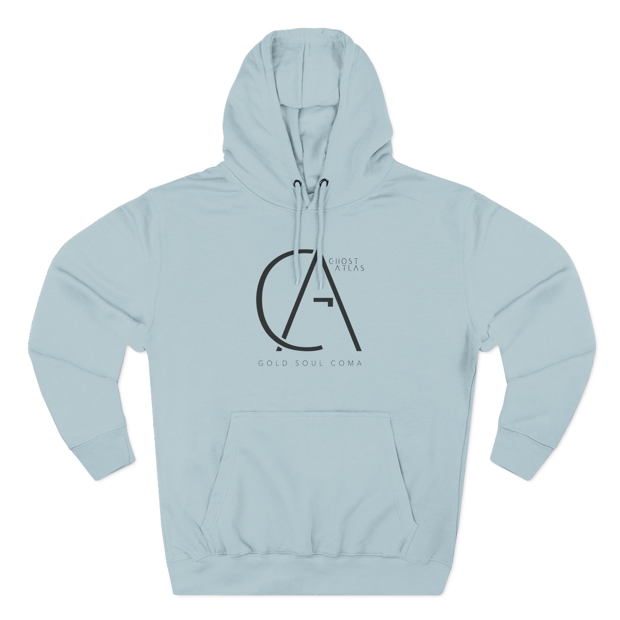Ghost Atlas Three-Panel Fleece Hoodie