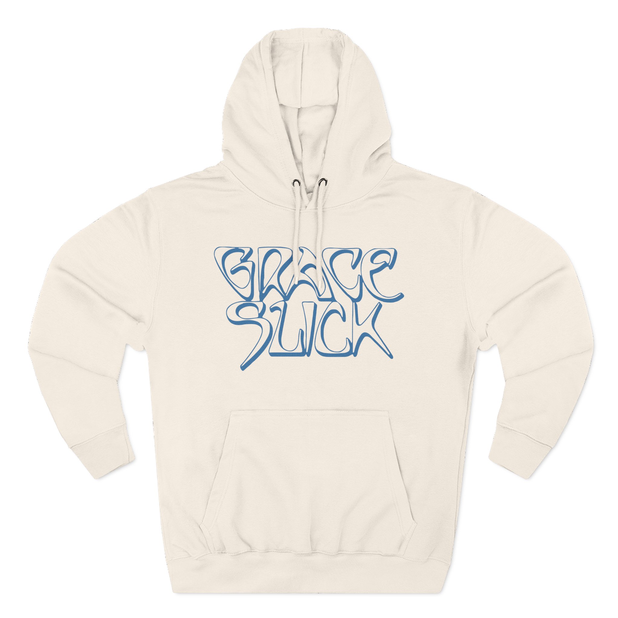 Jefferson Airplane Grace Slick Logo Three-Panel Fleece Hoodie