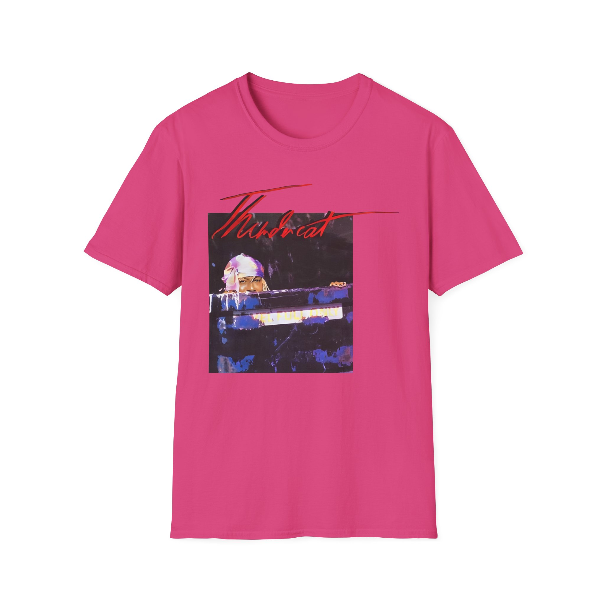 Thundercat Durag Dumpster Fire Unisex Softstyle T-Shirt