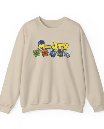 Mandjtv Mytey Character Unisex Heavy Blend™ Crewneck Sweatshirt