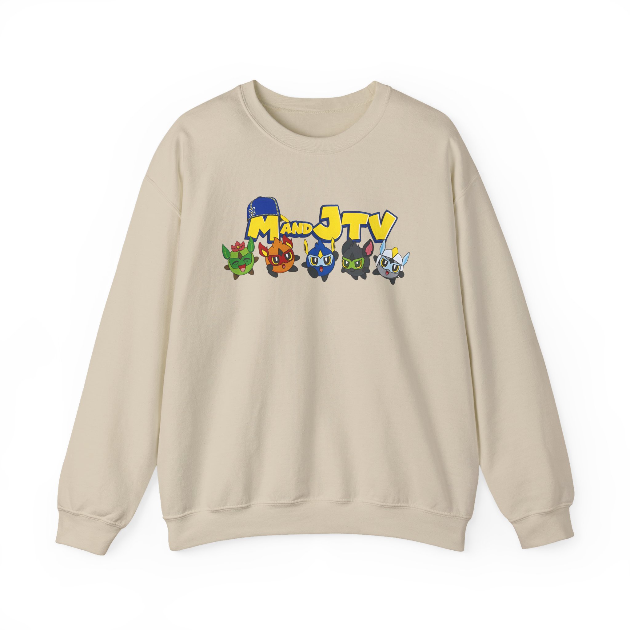 Mandjtv Mytey Character Unisex Heavy Blendâ„¢ Crewneck Sweatshirt