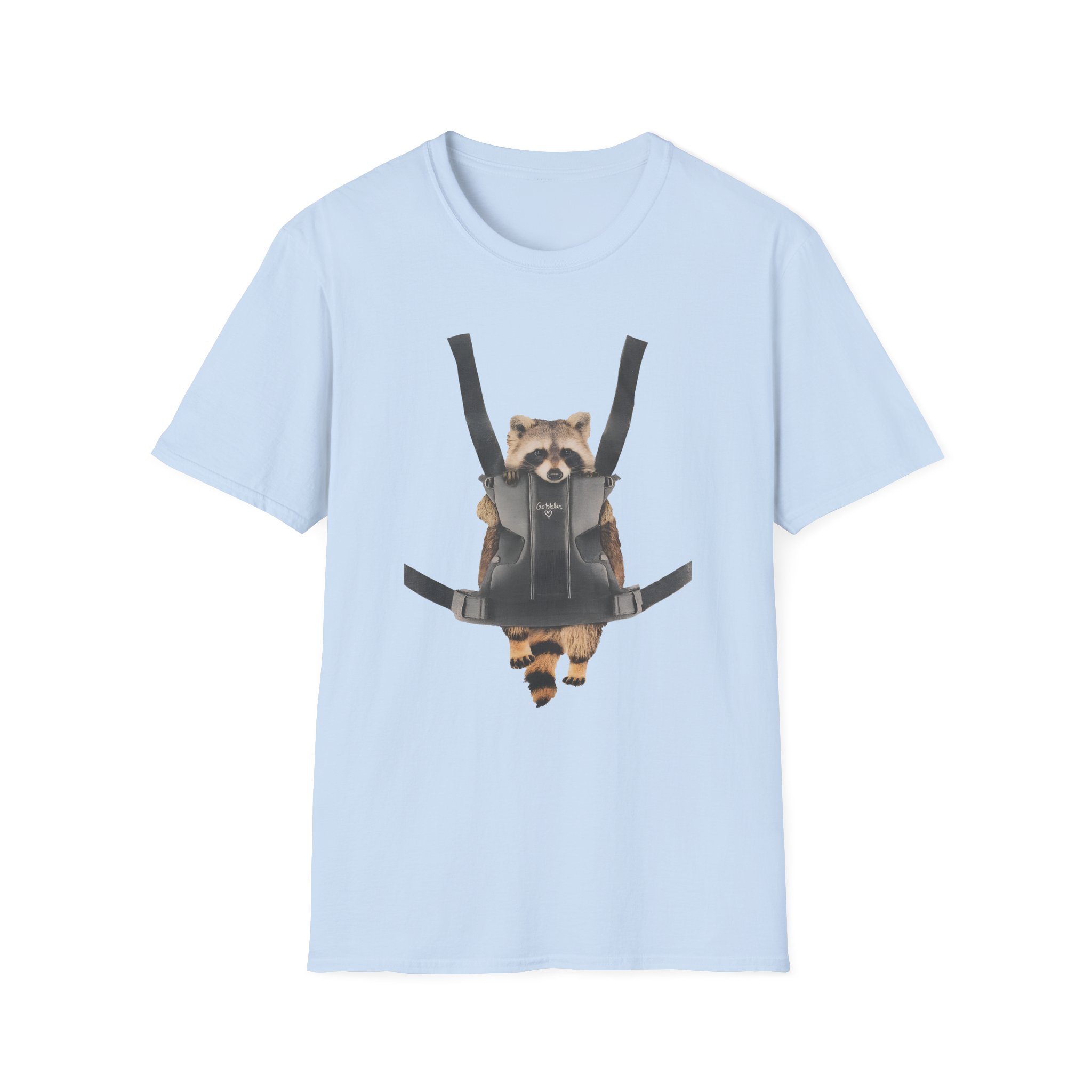 William Osman Raccoon Unisex Softstyle T-Shirt