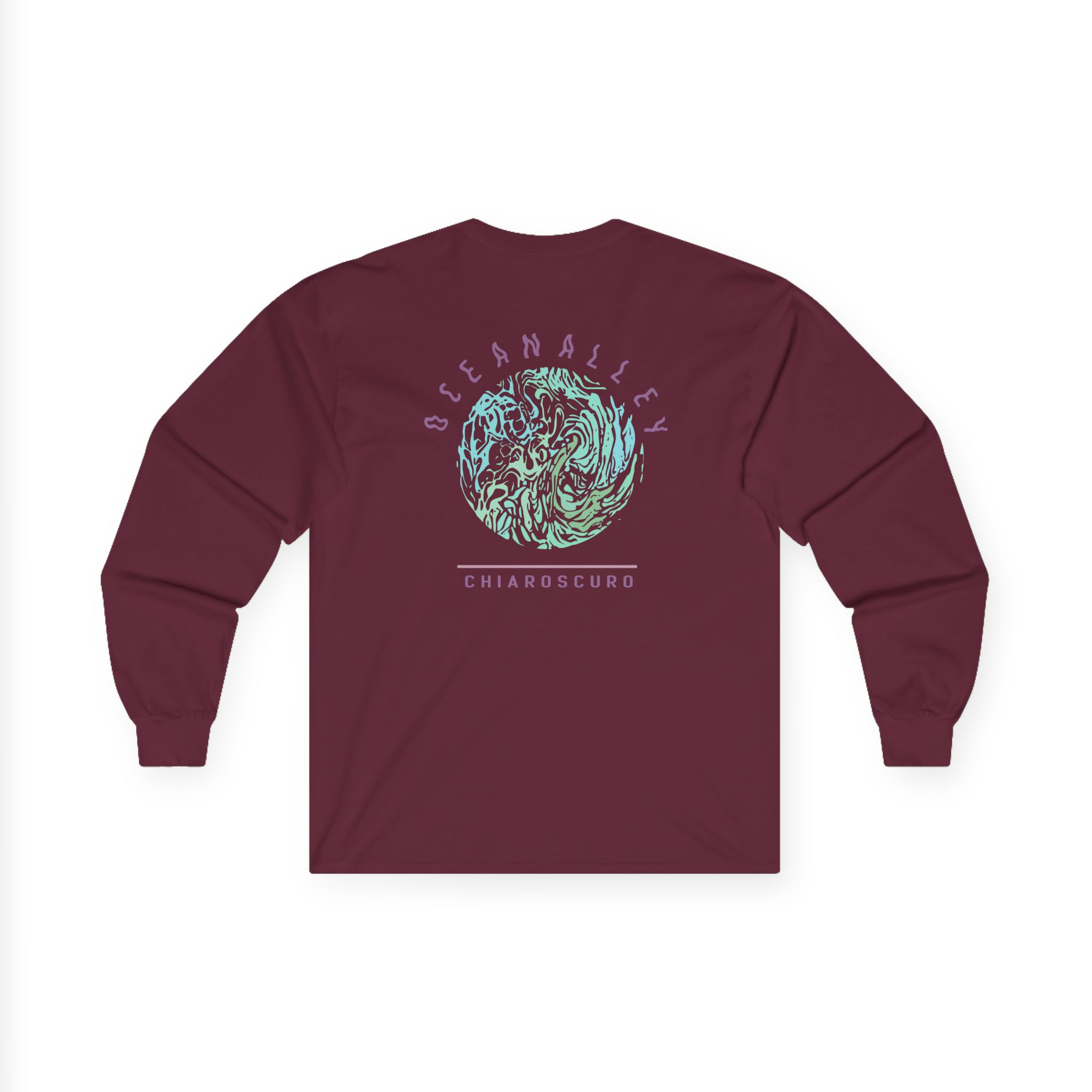 Ocean Alley Chiaroscuro Logo Unisex Ultra Cotton Long Sleeve Tee
