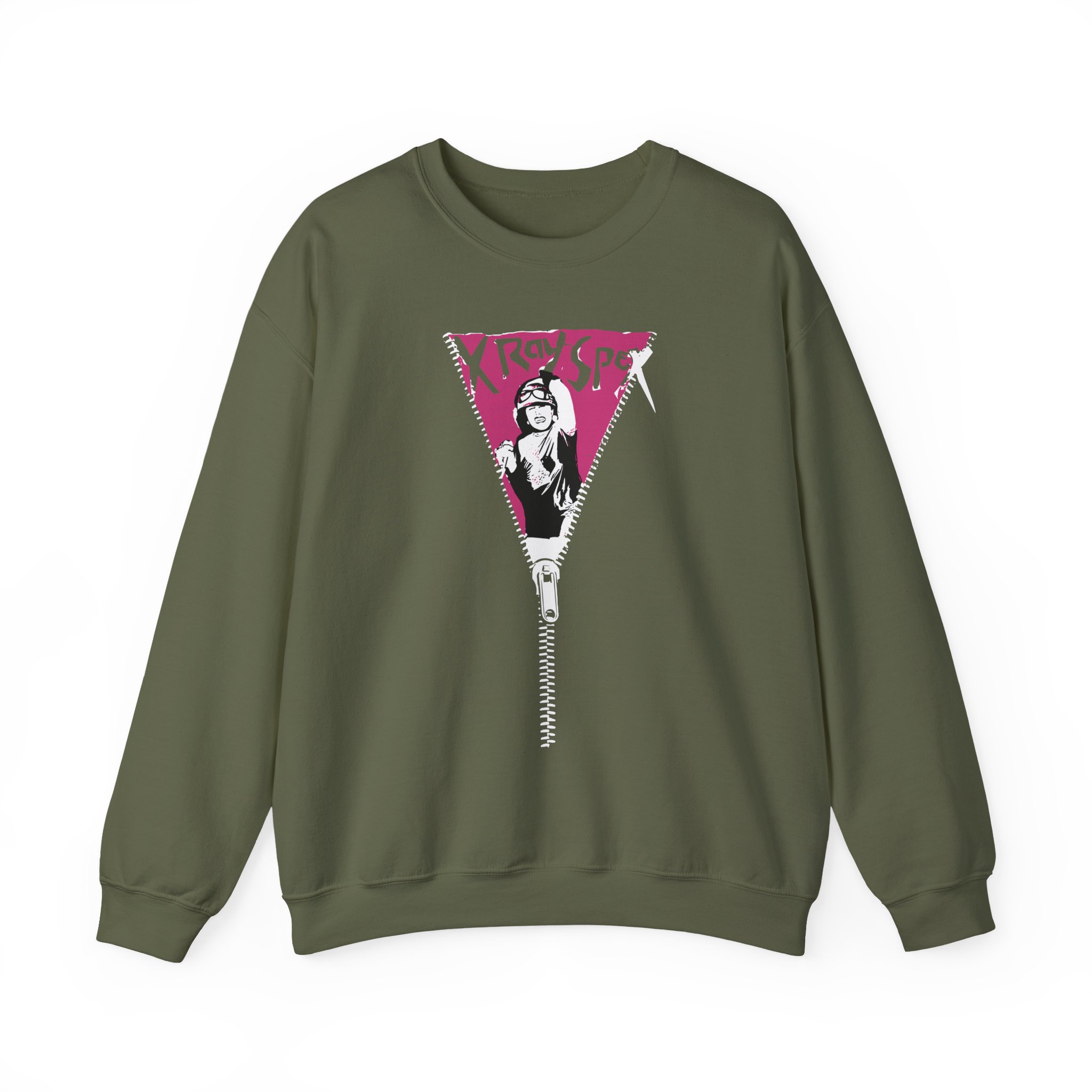 X-ray Spex Zipper Unisex Heavy Blendâ„¢ Crewneck Sweatshirt