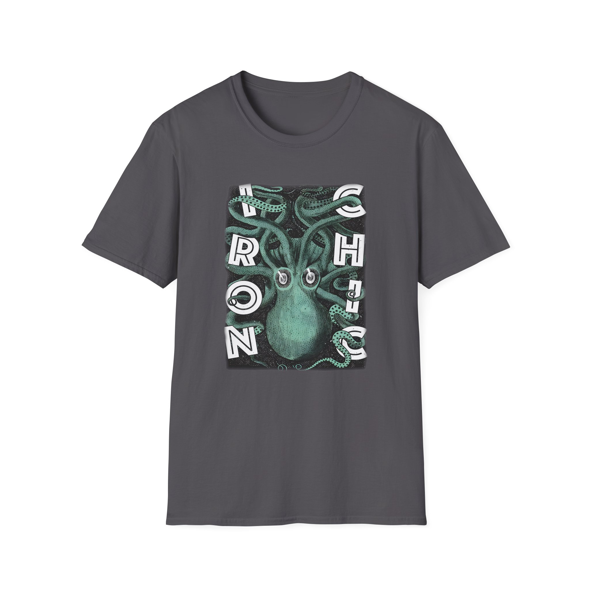Iron Chic Octopus Unisex Softstyle T-Shirt