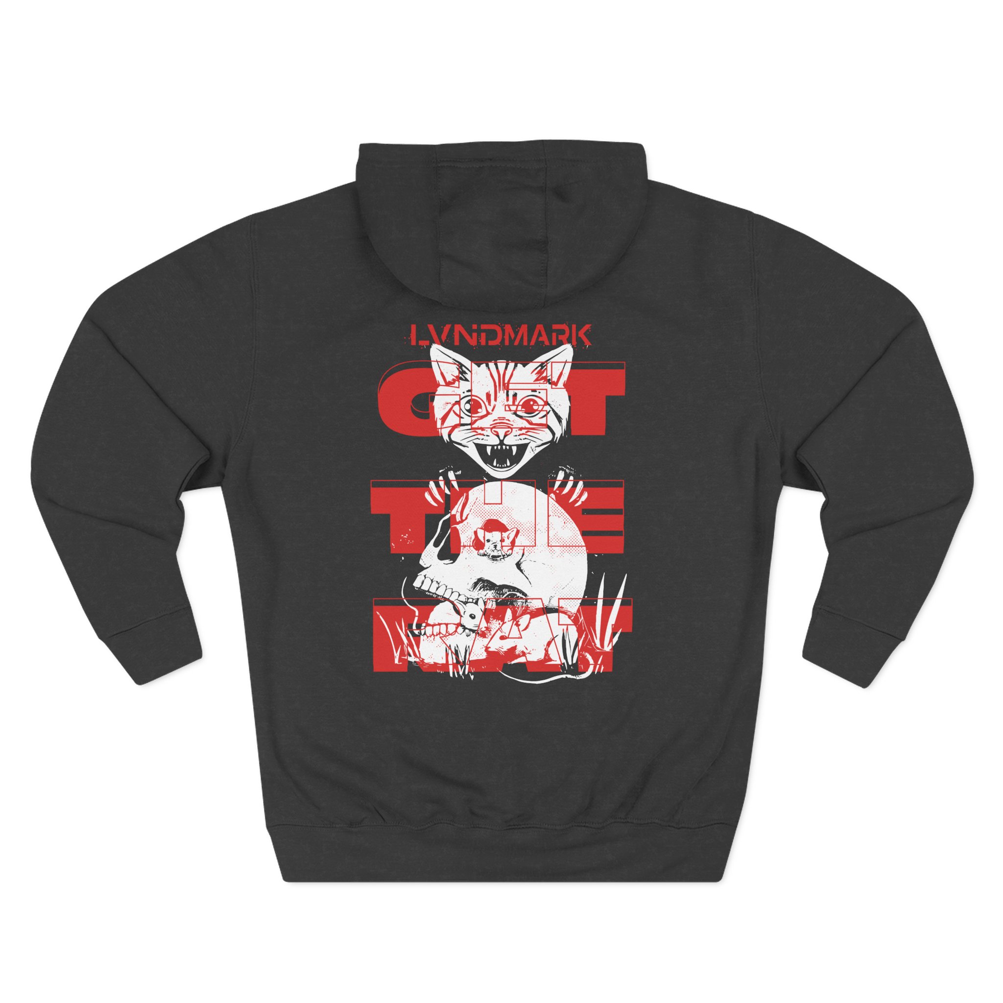 Lvndmark Get The Rat Three-Panel Fleece Hoodie