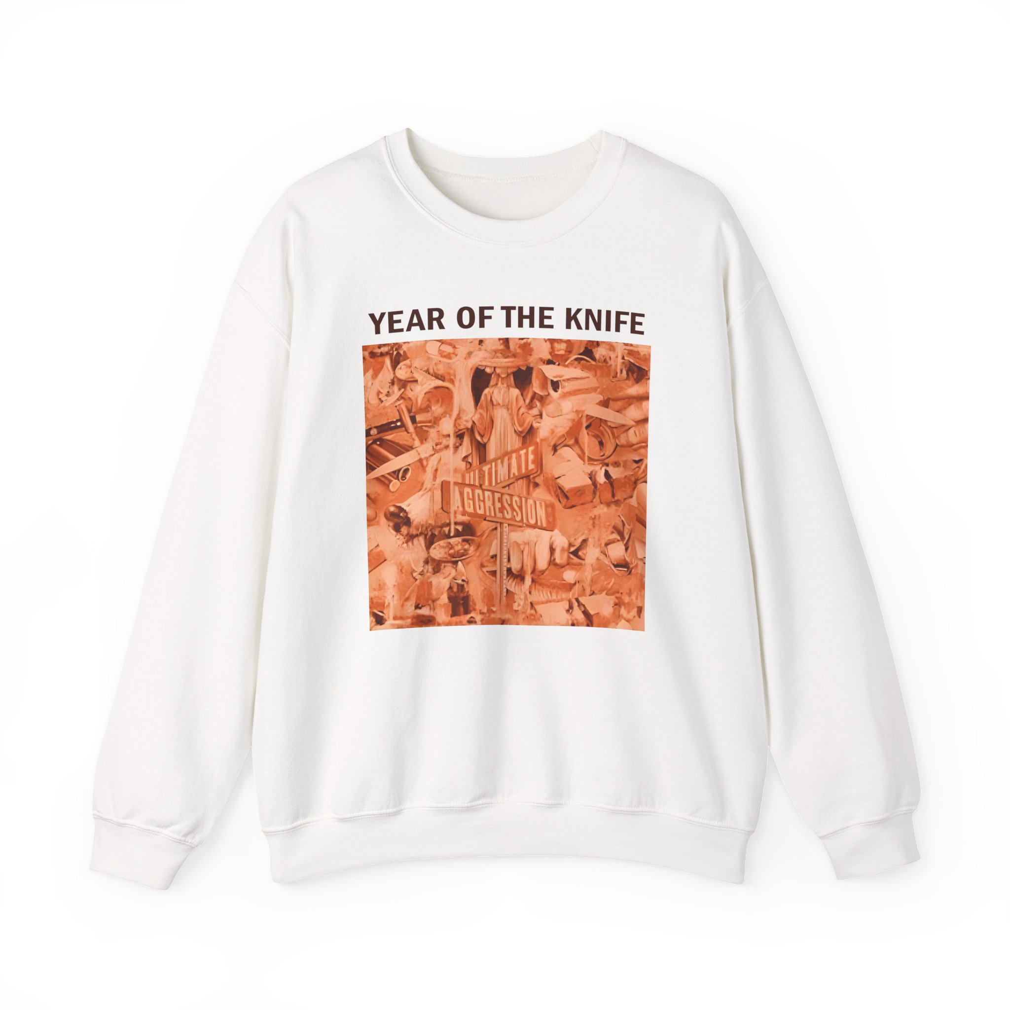 Year of the Knife Unisex Heavy Blend Crewneck Sweatshirt