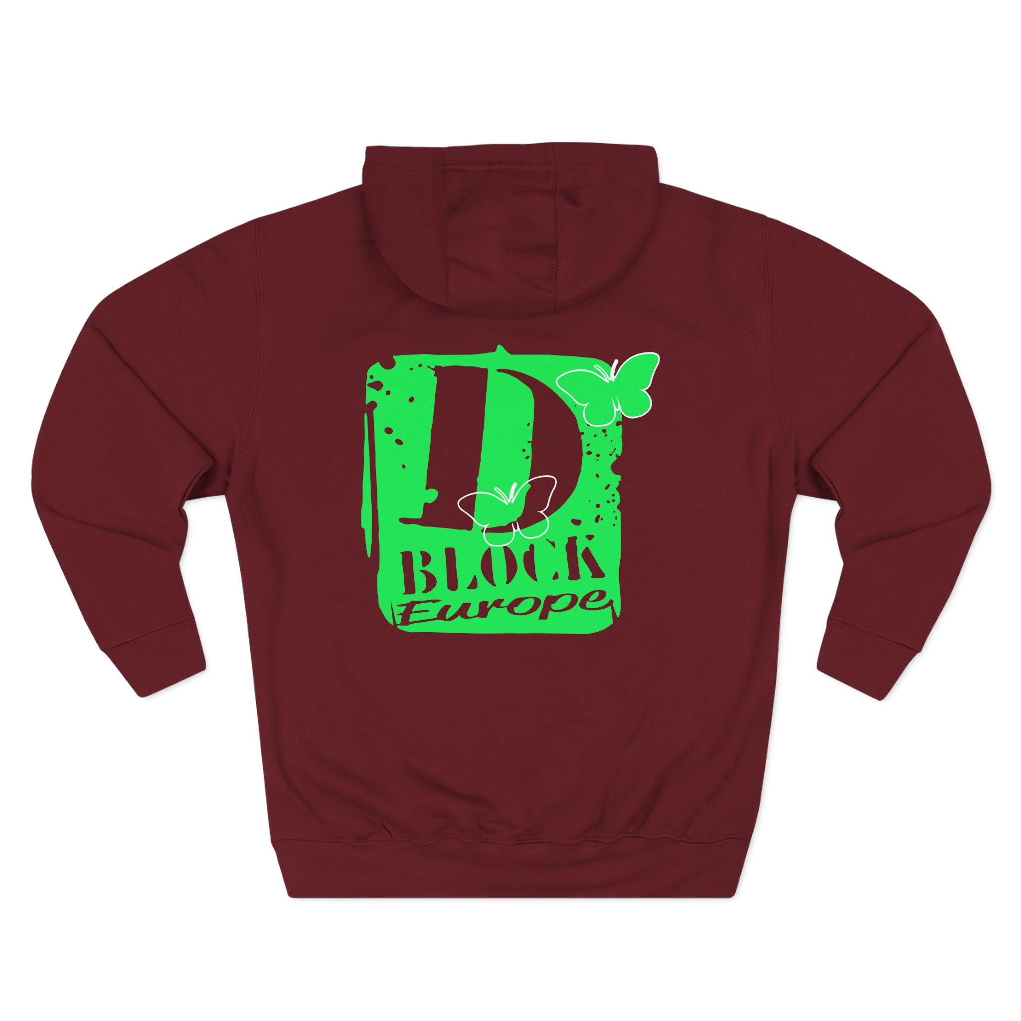 D Block Europe DBE World Three-panel Fleece Hoodie