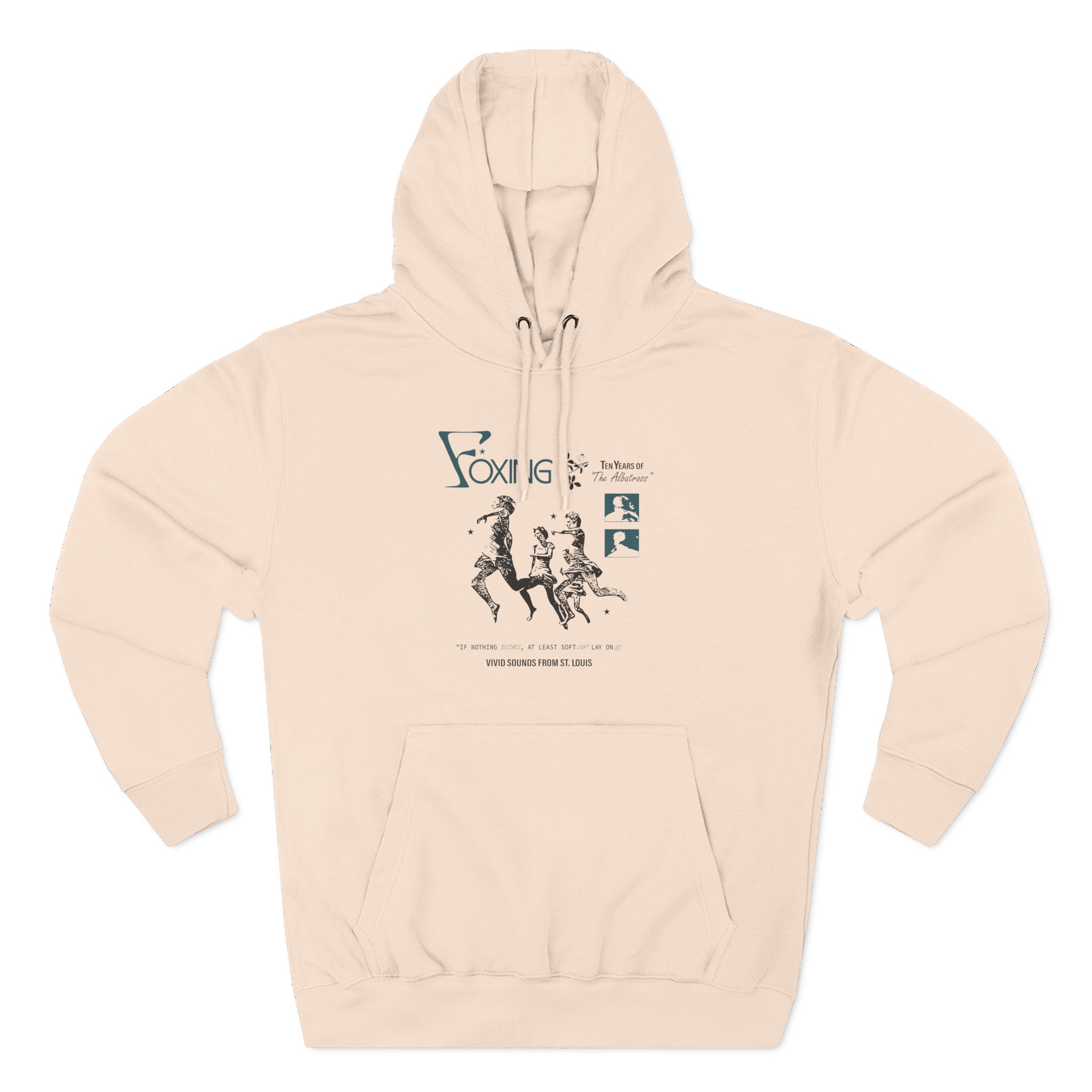 Foxing 10 Year Three-Panel Fleece Hoodie