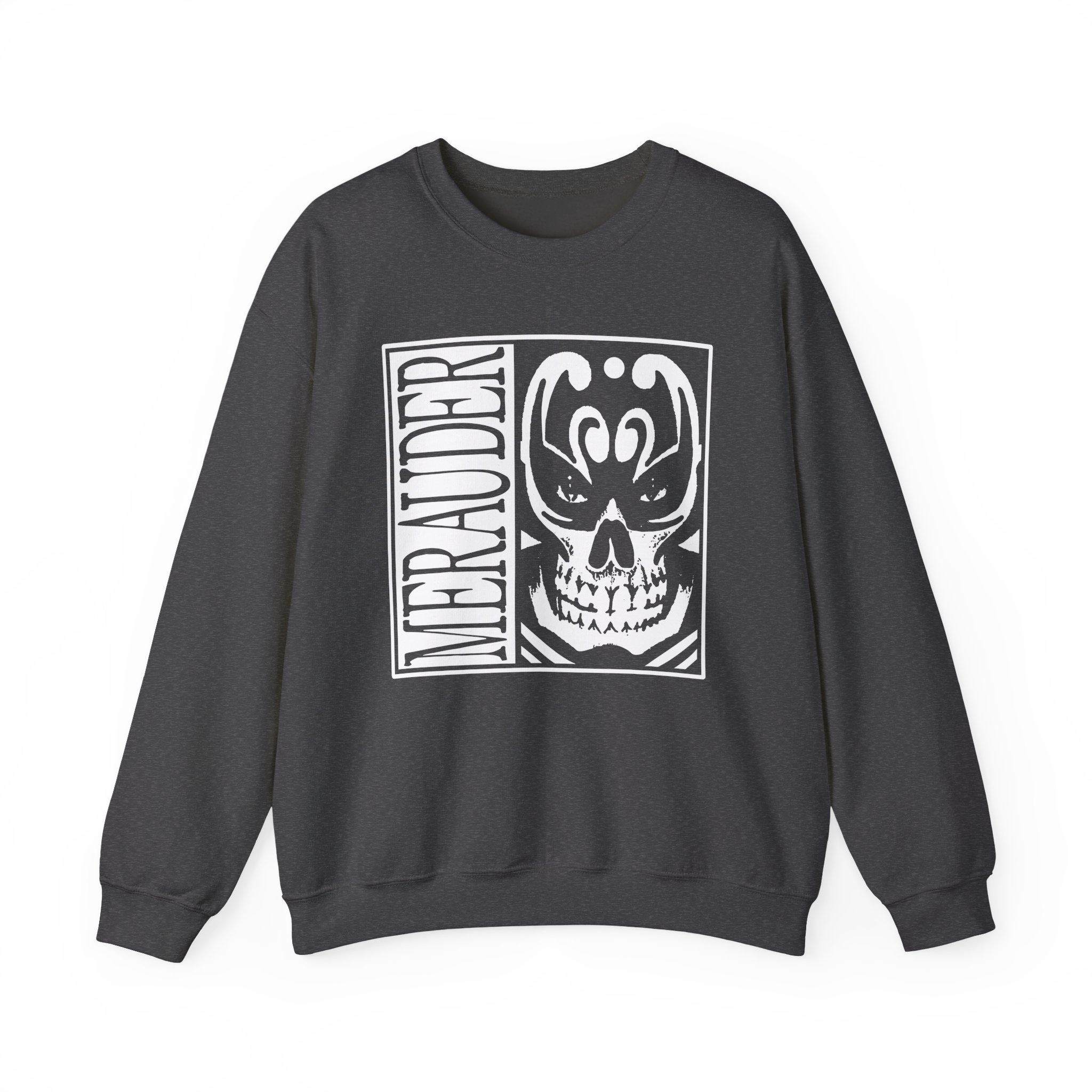 Merauder Skull Unisex Heavy Blendâ„¢ Crewneck Sweatshirt