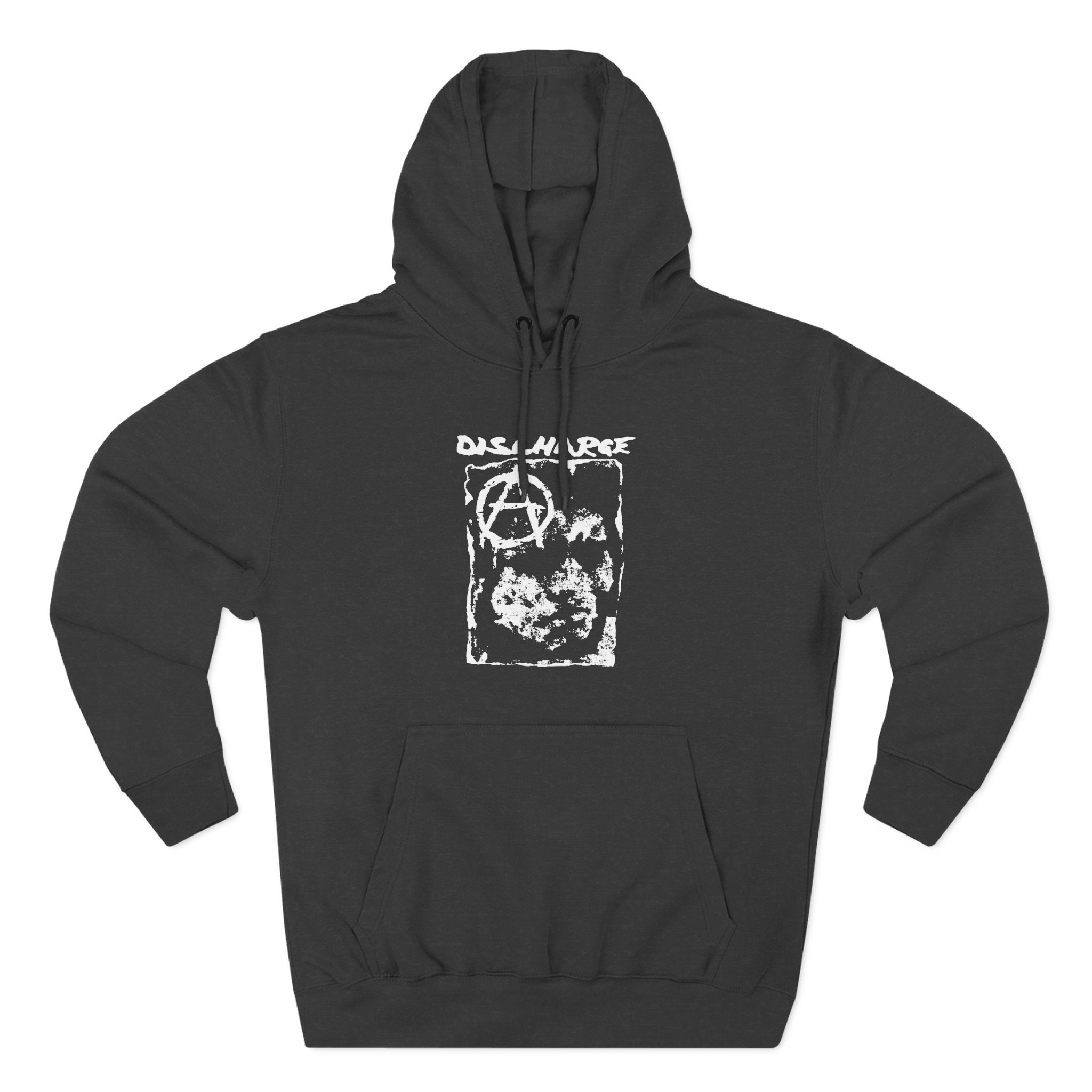 Discharge Hatebomb Three-Panel Fleece Hoodie