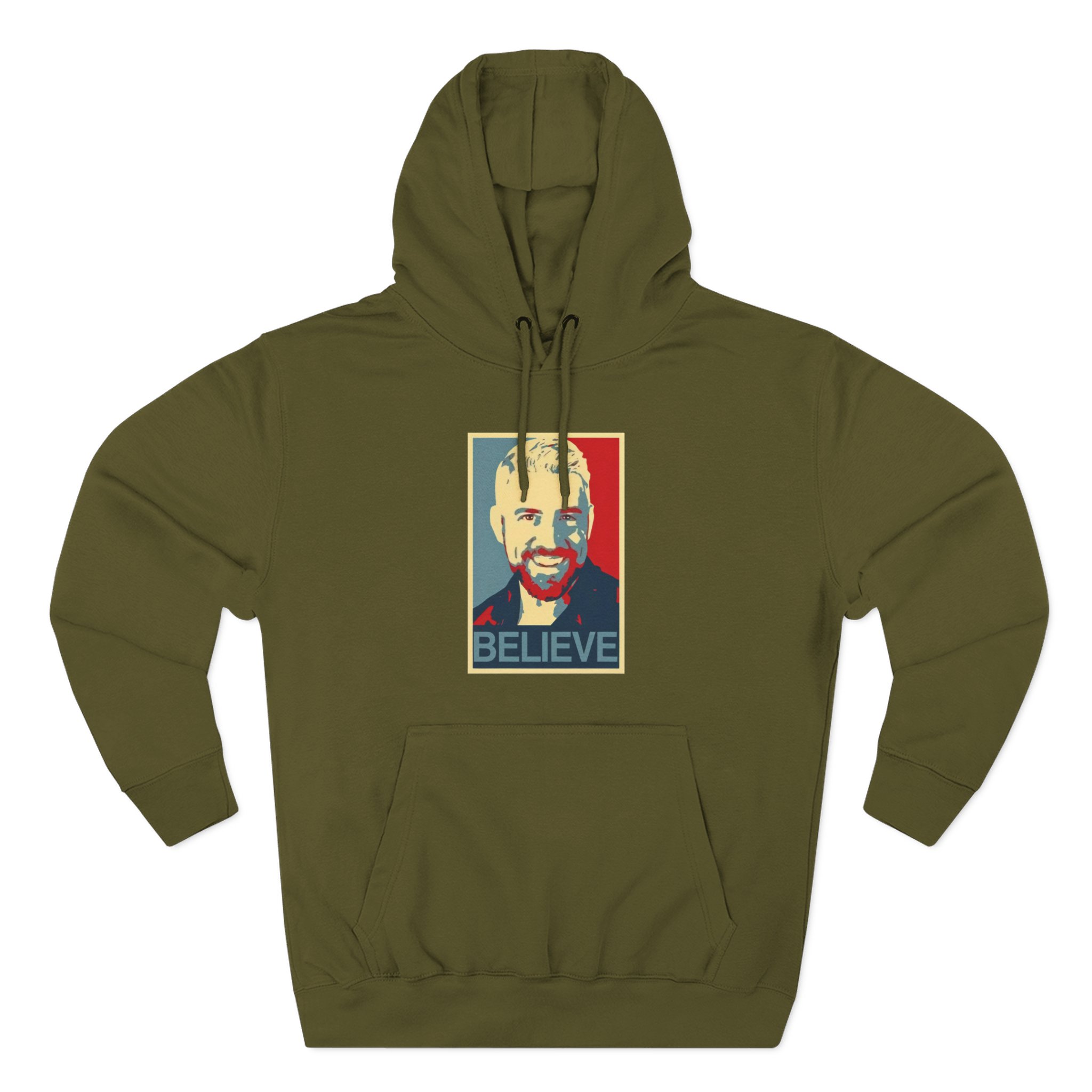 Joe Hendry Believe Three-Panel Fleece Hoodie