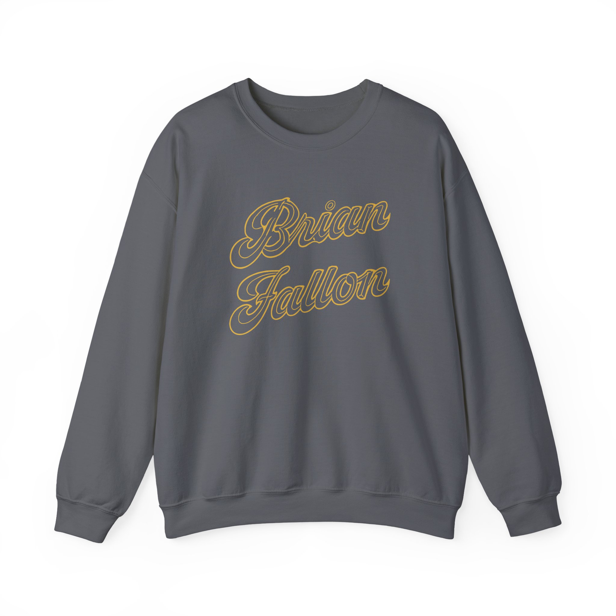 Brian Fallon Gold Text Unisex Heavy Blendâ„¢ Crewneck Sweatshirt