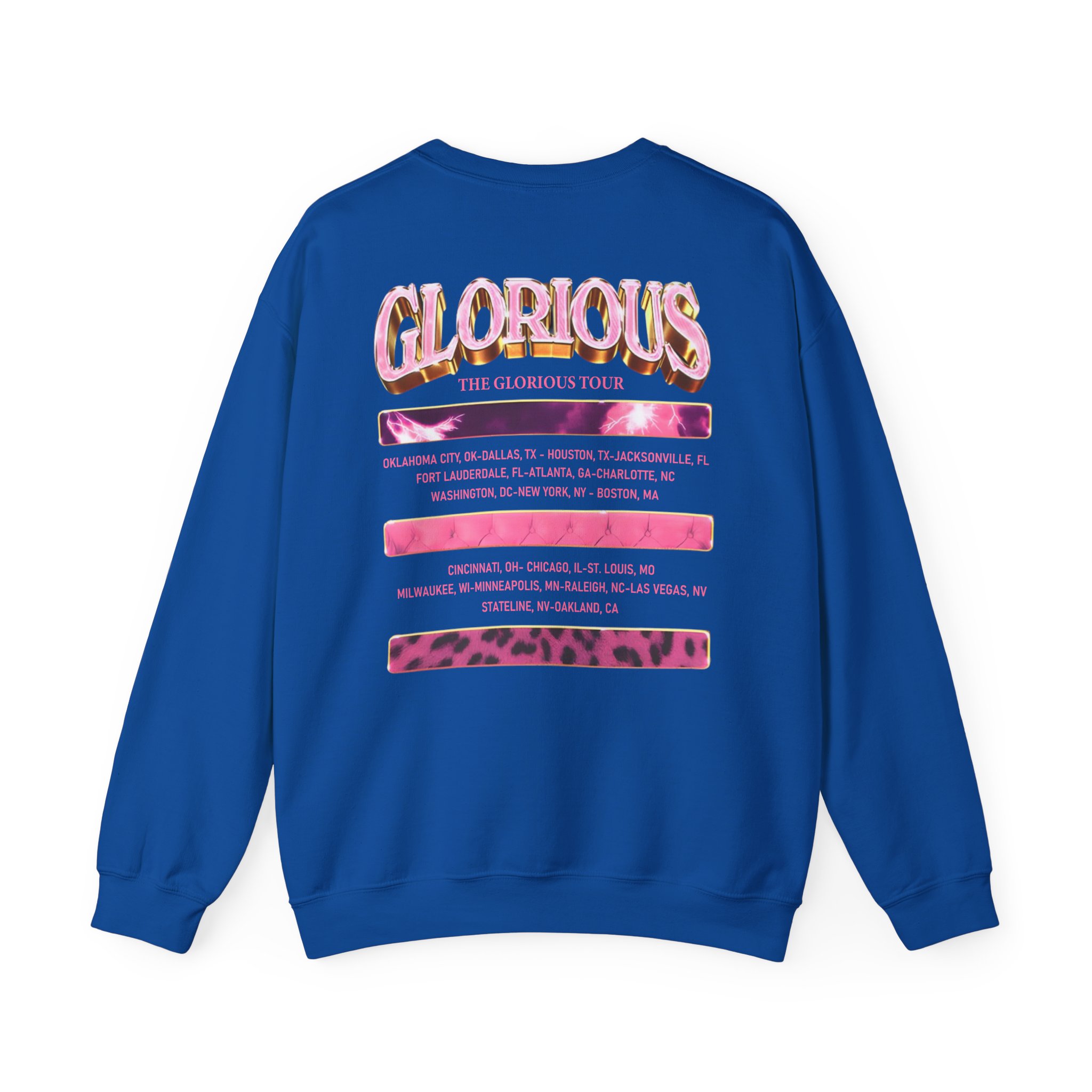 Glorilla Glorious Tour From Memphis Unisex Heavy Blendâ„¢ Crewneck Sweatshirt