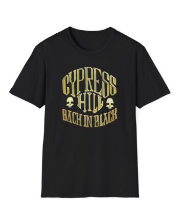 Cypress Hill Back In Black Unisex Softstyle T-Shirt
