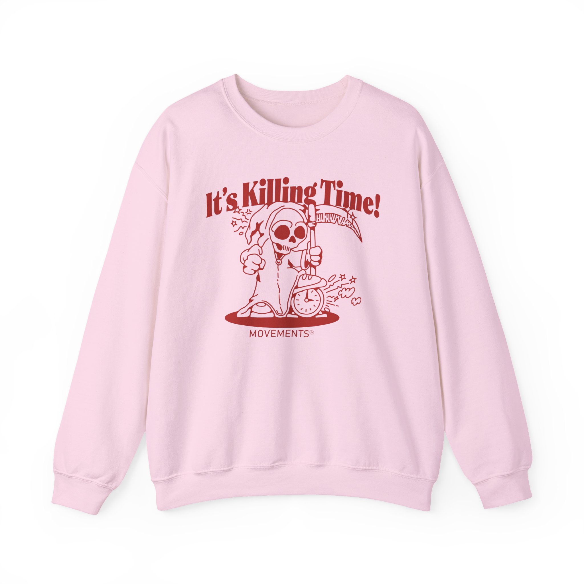 Movements Killing Time Unisex Heavy Blendâ„¢ Crewneck Sweatshirt