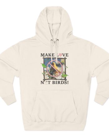 Birds Arent Real Three-Panel Fleece Hoodie