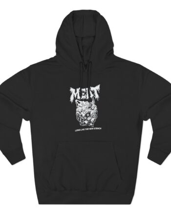 Meatcanyon  Long Live the New Stench Three-Panel Fleece Hoodie