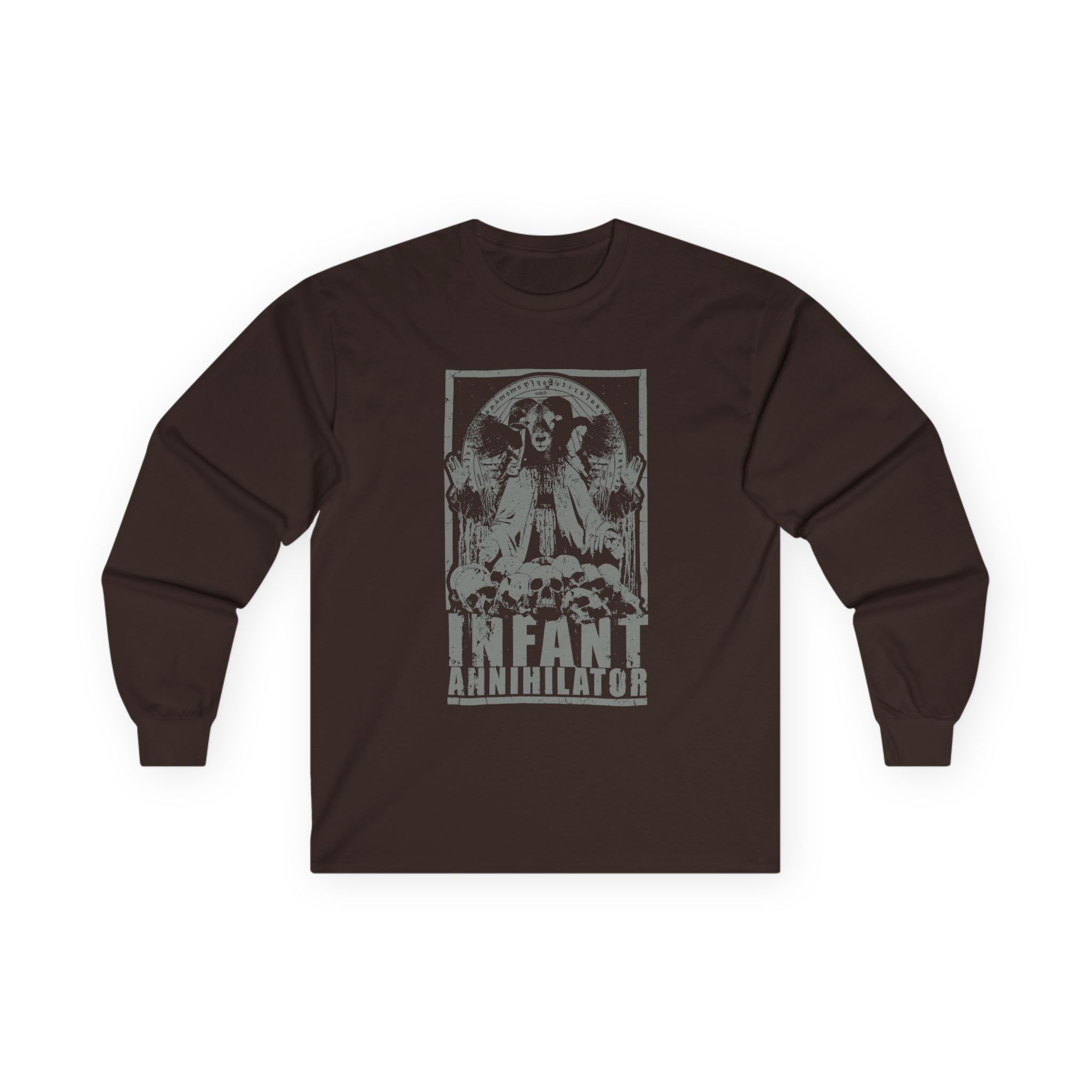 Infant Annihilator Goat Lord Skulls Unisex Ultra Cotton Long Sleeve Tee