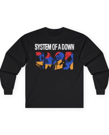 System of a Down Photo Collage Unisex Ultra Cotton Long Sleeve Tee