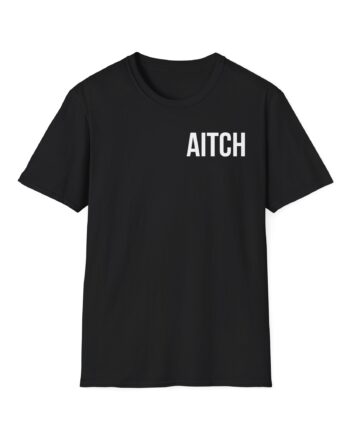 Aitch Pocket Logo Unisex Softstyle T-Shirt