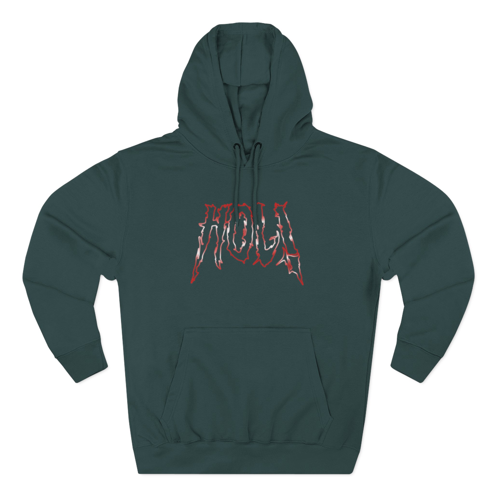 Hol Three-Panel Fleece Hoodie