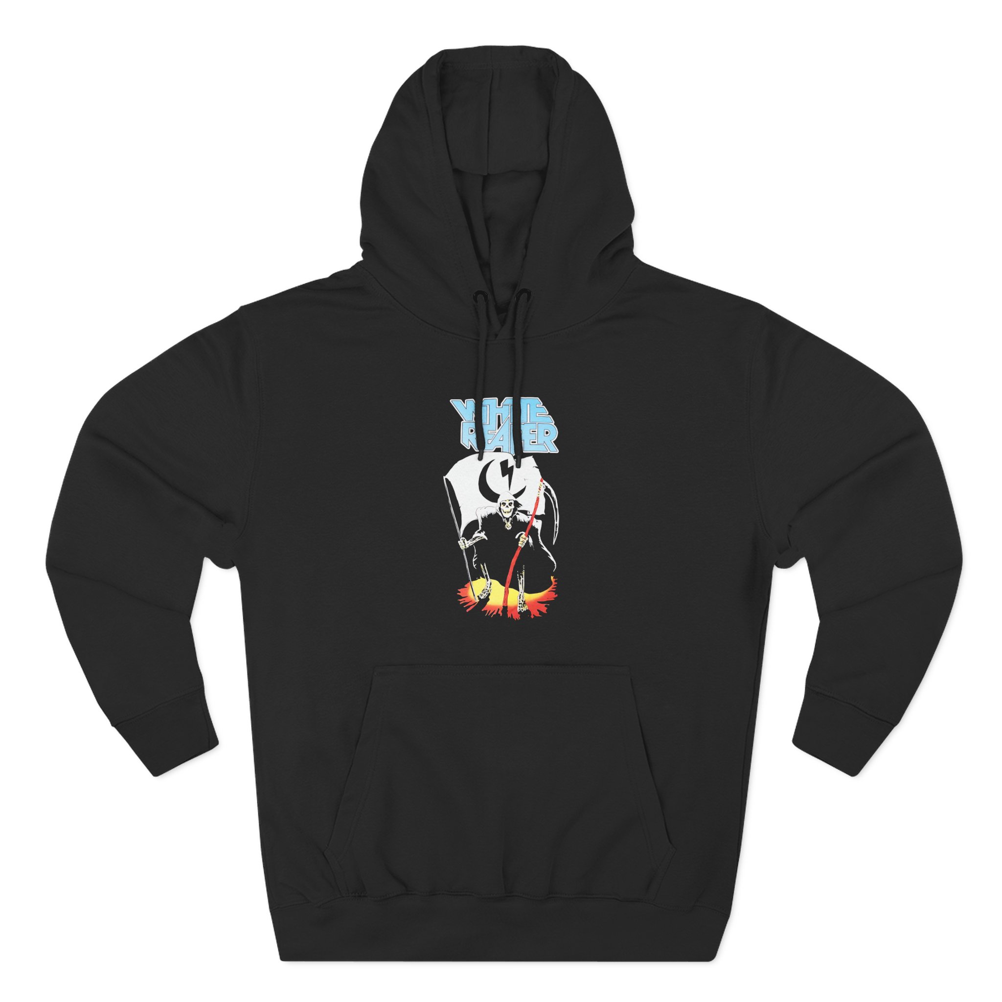 White Reaper Three-Panel Fleece Hoodie