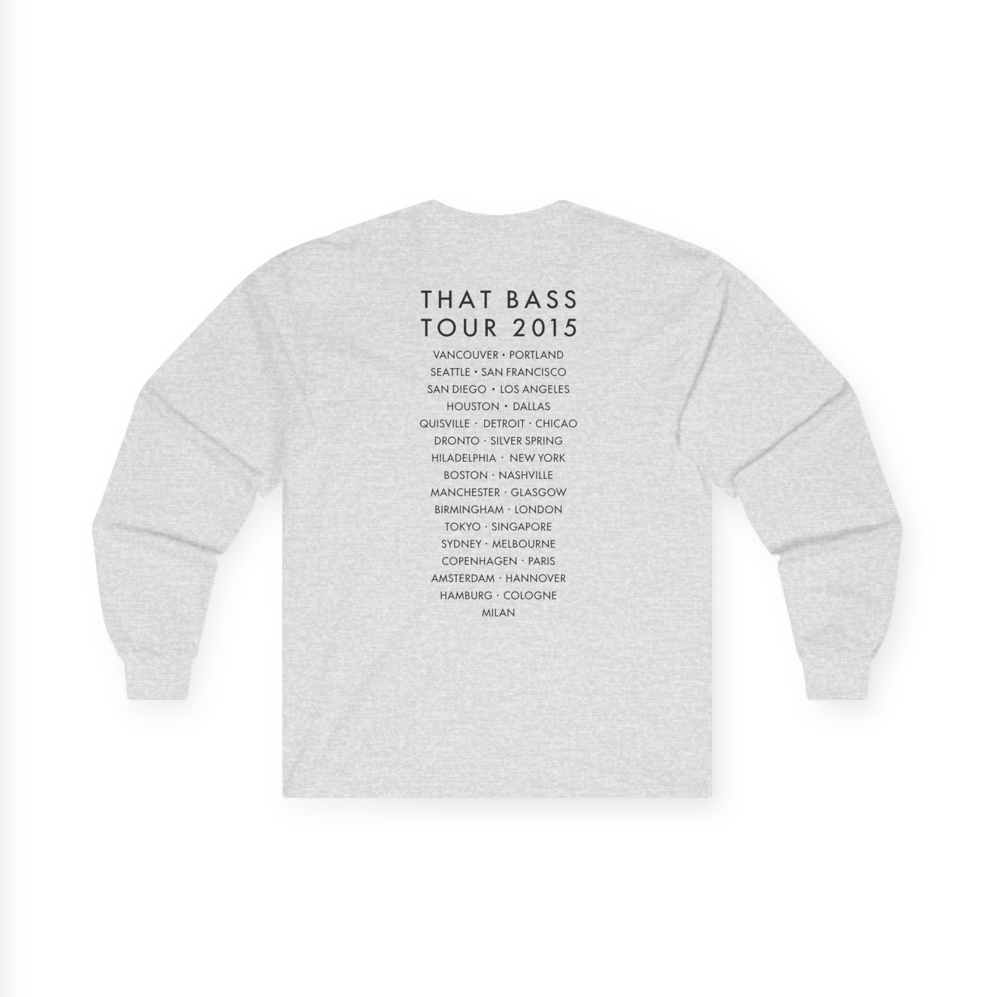 Meghan Trainor Title Pose Turquoise Unisex Ultra Cotton Long Sleeve Tee