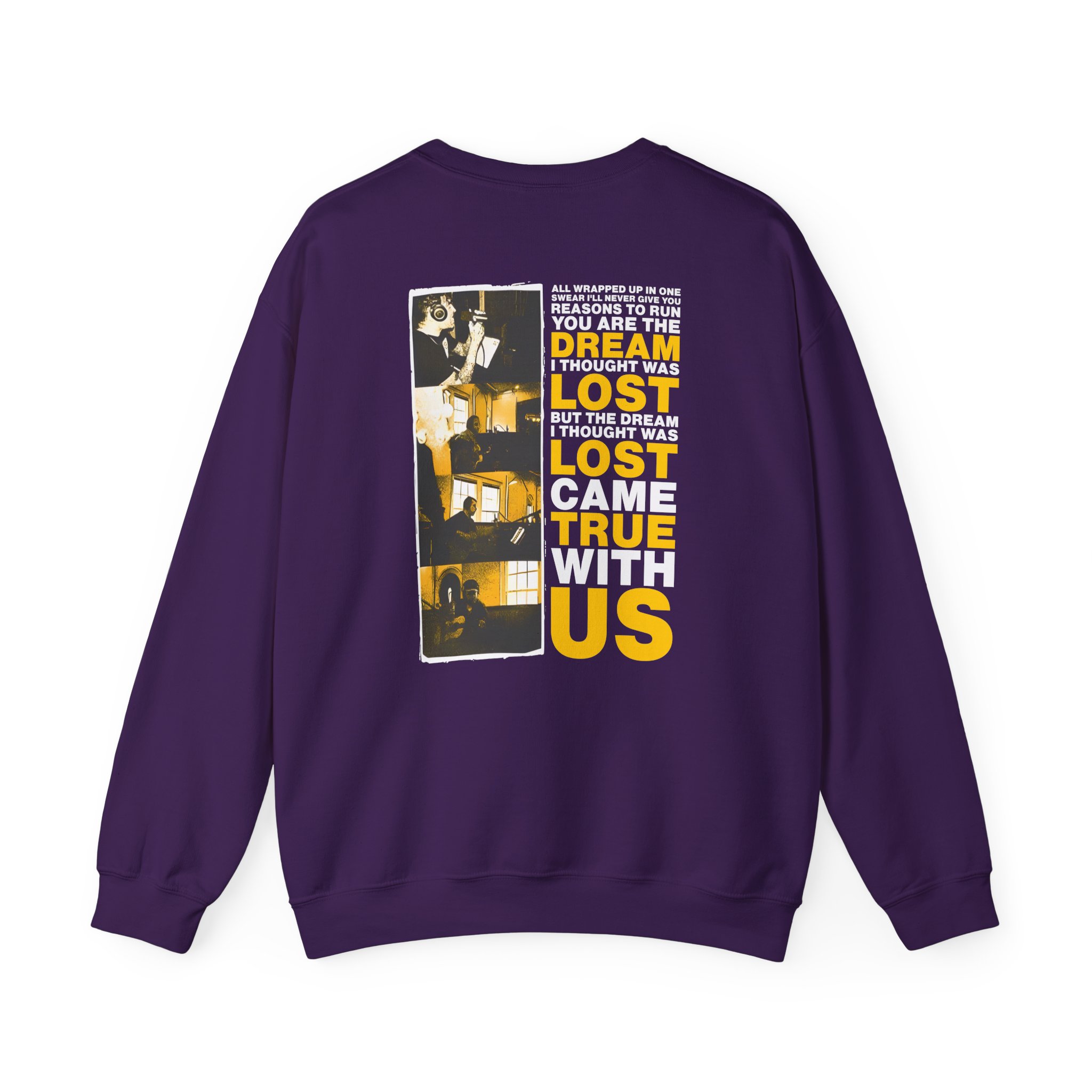 New Found Glory Hxc Lyrics Unisex Heavy Blendâ„¢ Crewneck Sweatshirt