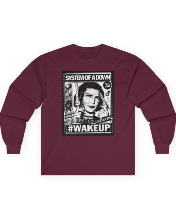 System of a Down Awake Distressed Unisex Ultra Cotton Long Sleeve Tee